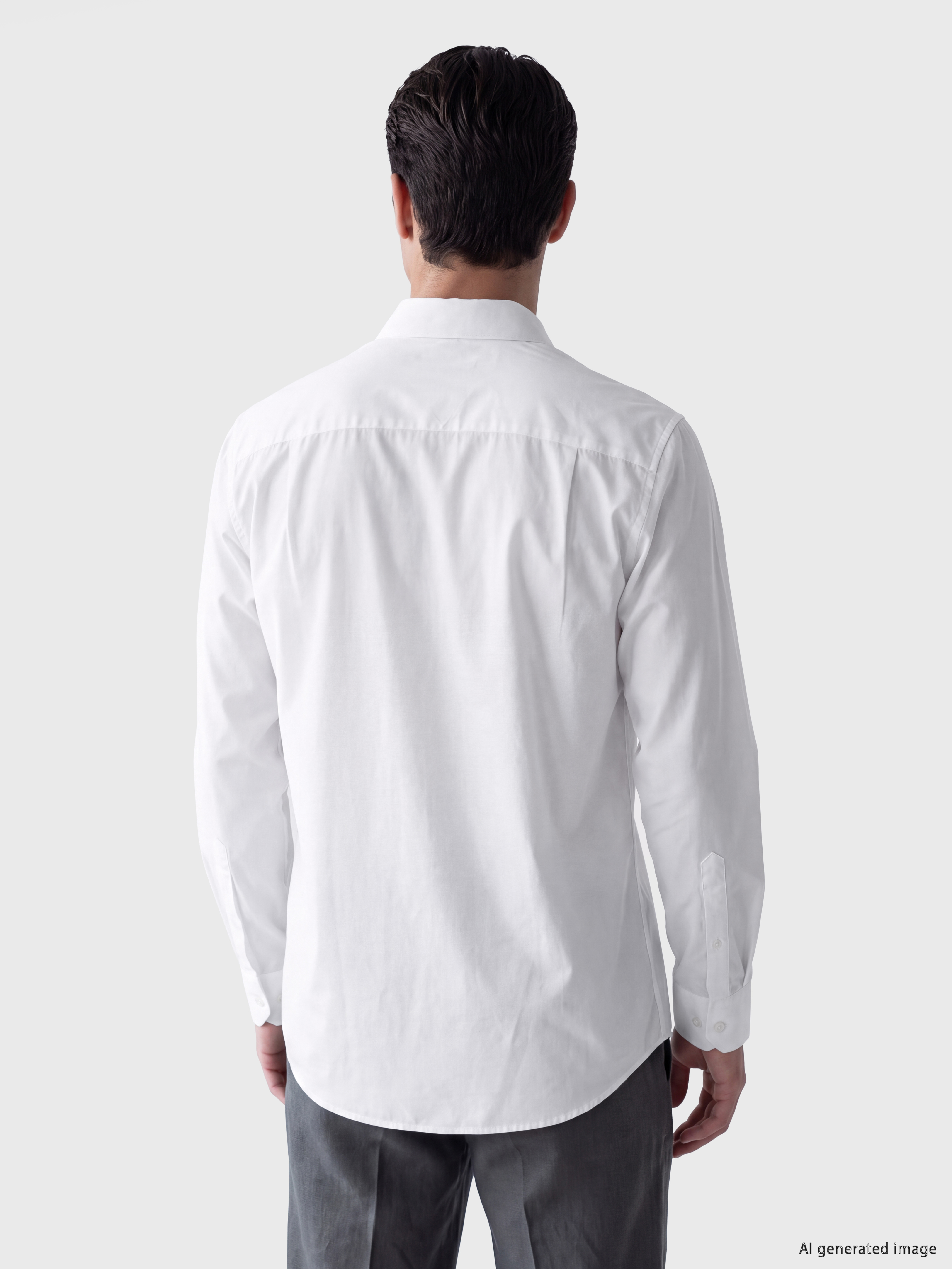 LCW BUSINESS Regular Fit Poplin Erkek Gömlek görsel 3