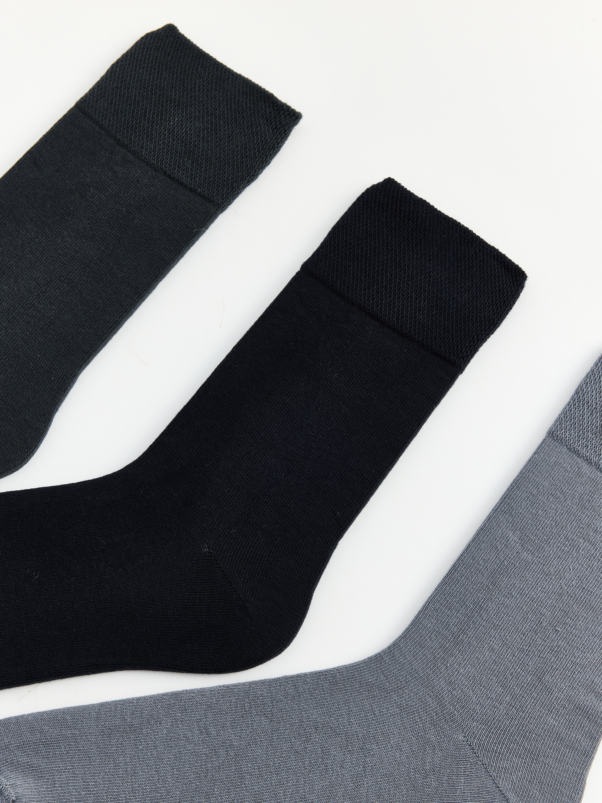 LCW ACCESSORIES Erkek Soket Çorap 3'lü Paket görsel 2