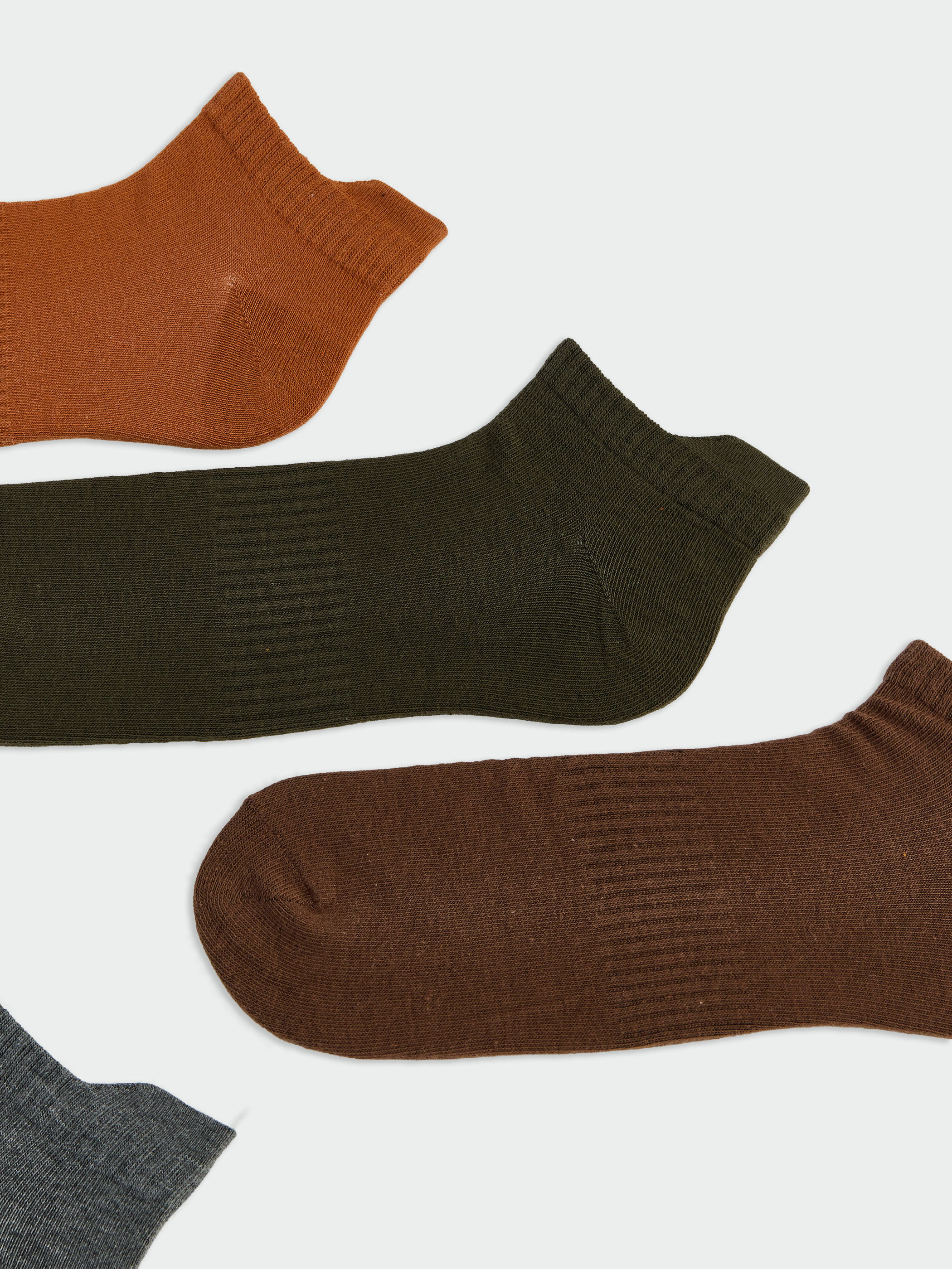 LCW ACCESSORIES Erkek Patik Çorap 7'li görsel 2
