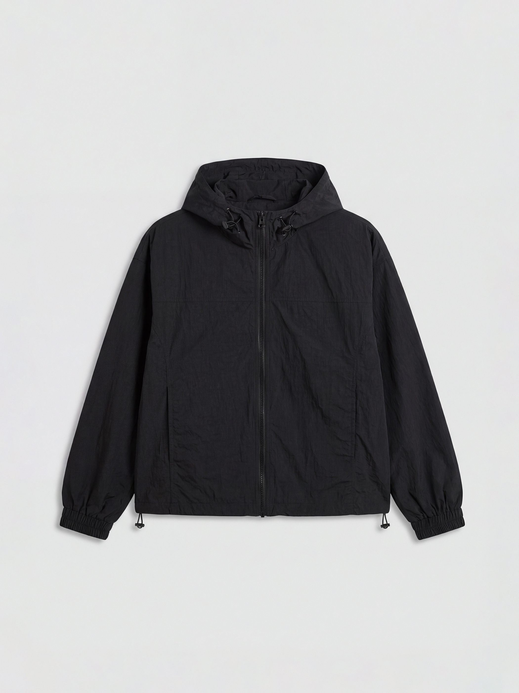 LCWAIKIKI Classic Kapüşonlu Oversize Kadın Yağmurluk görsel 6