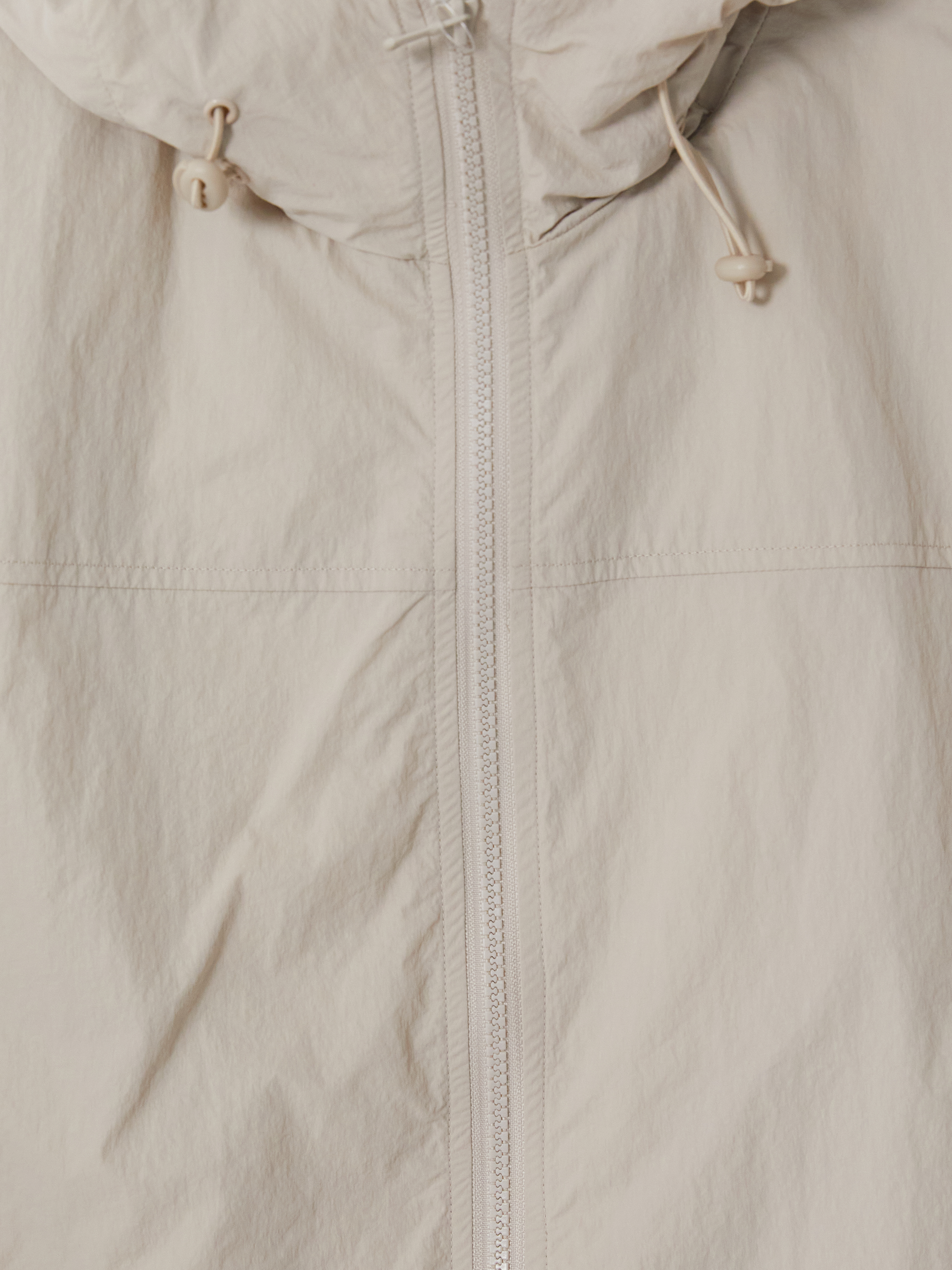 LCWAIKIKI Classic Kapüşonlu Oversize Kadın Yağmurluk görsel 6