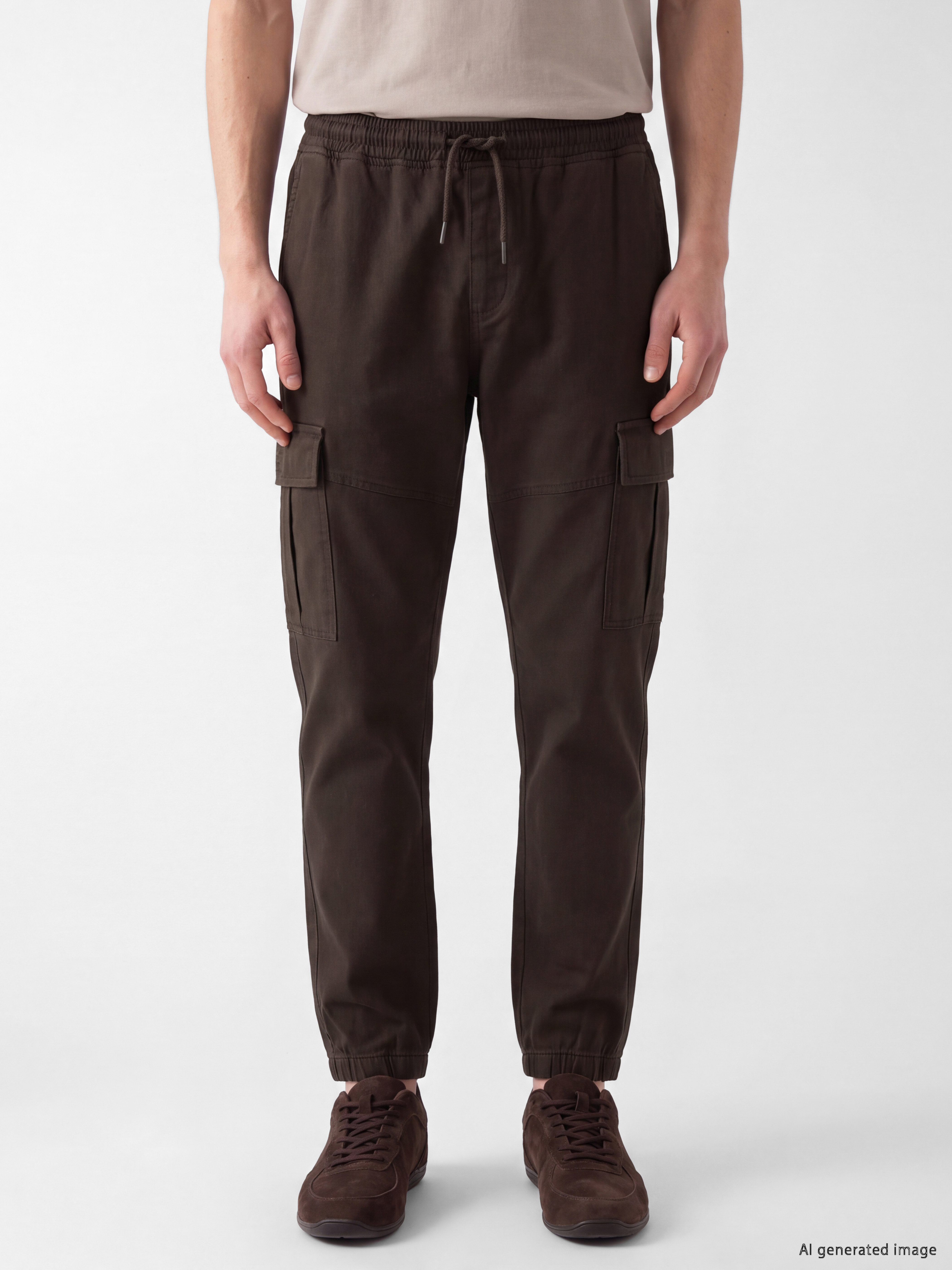 XSIDE Regular Fit Gabardin Erkek Kargo Pantolon görsel 2