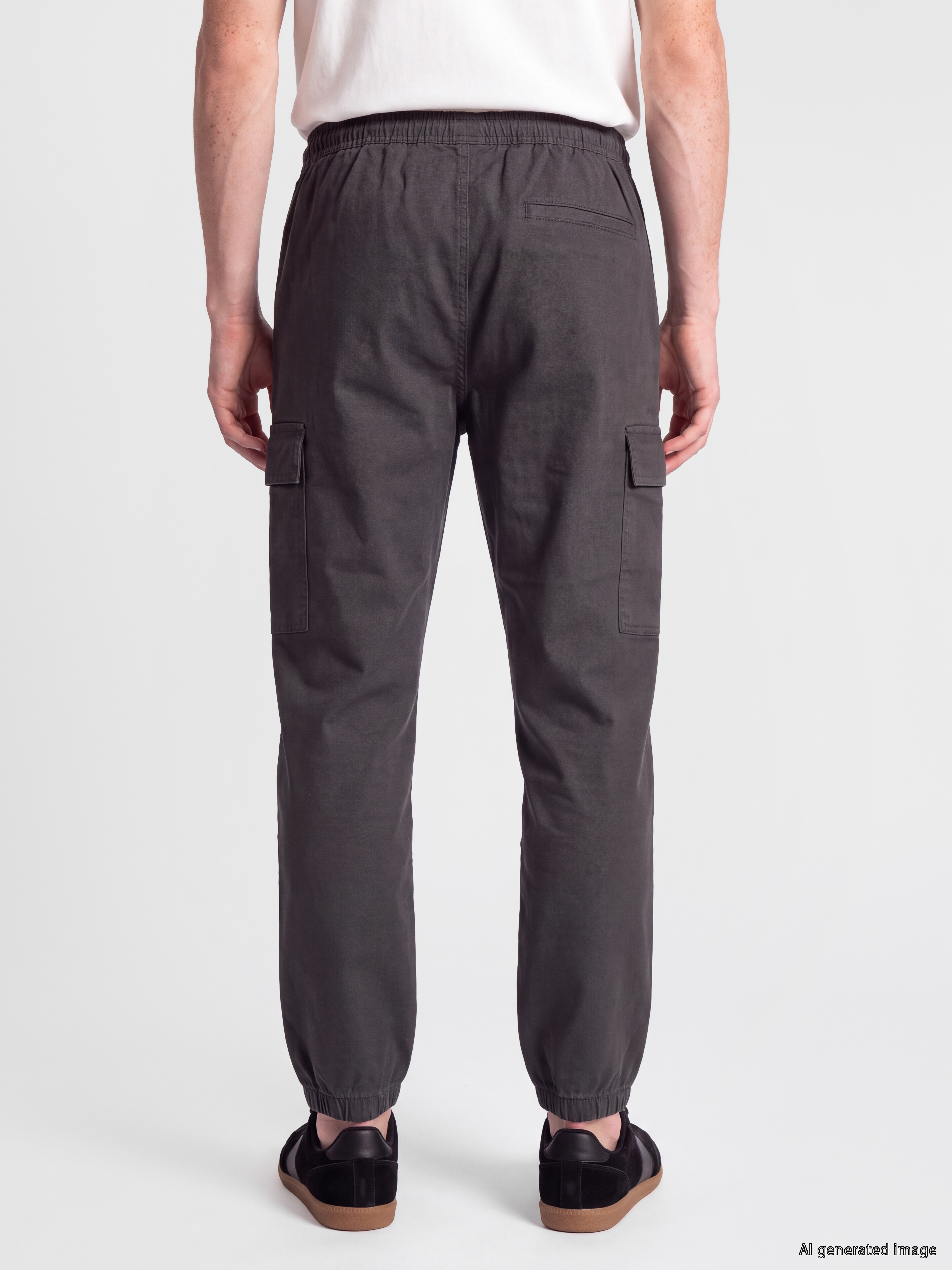 XSIDE Regular Fit Gabardin Erkek Kargo Pantolon görsel 4