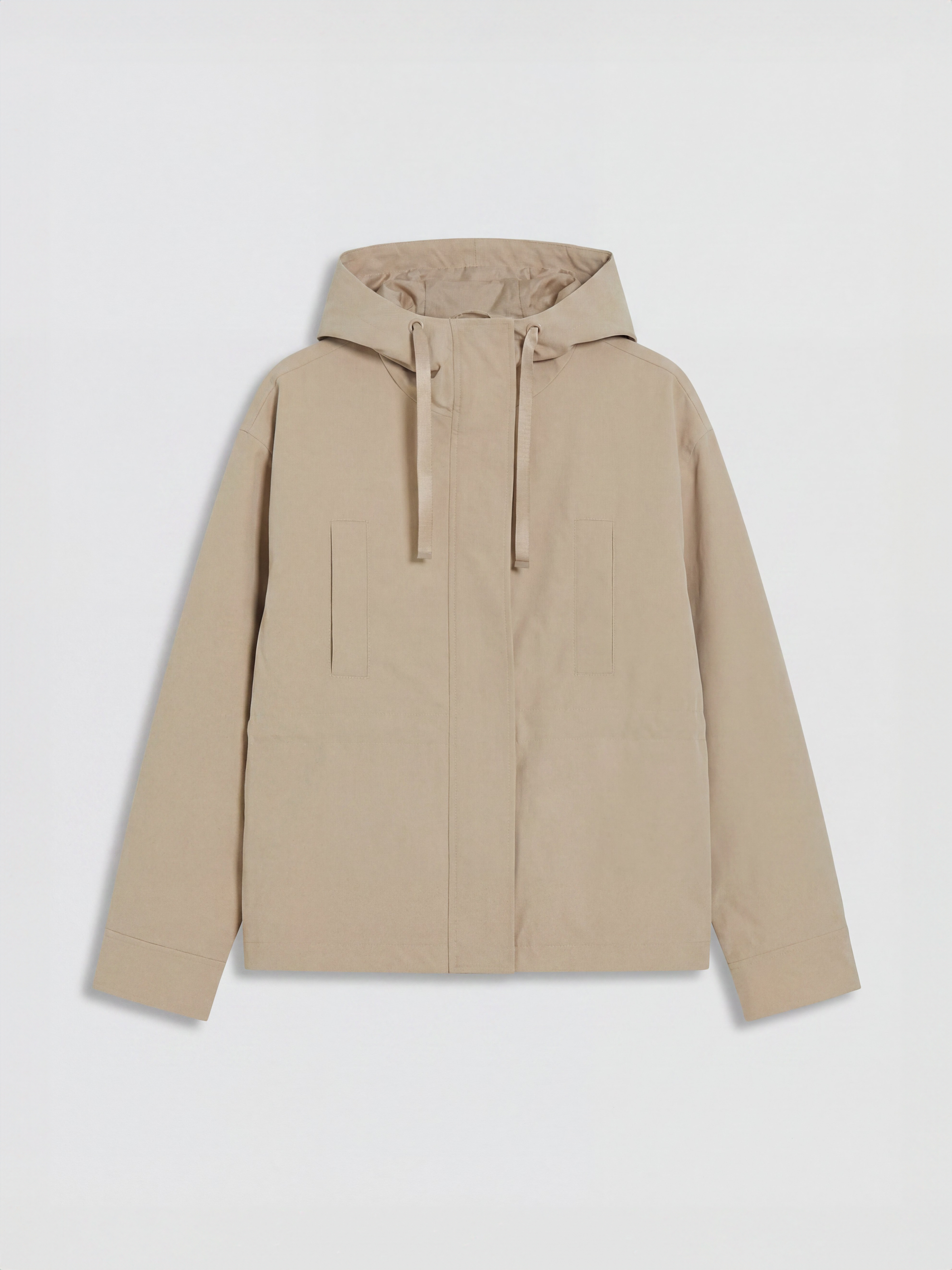 LCWAIKIKI Classic Kapüşonlu Oversize Kadın Yağmurluk