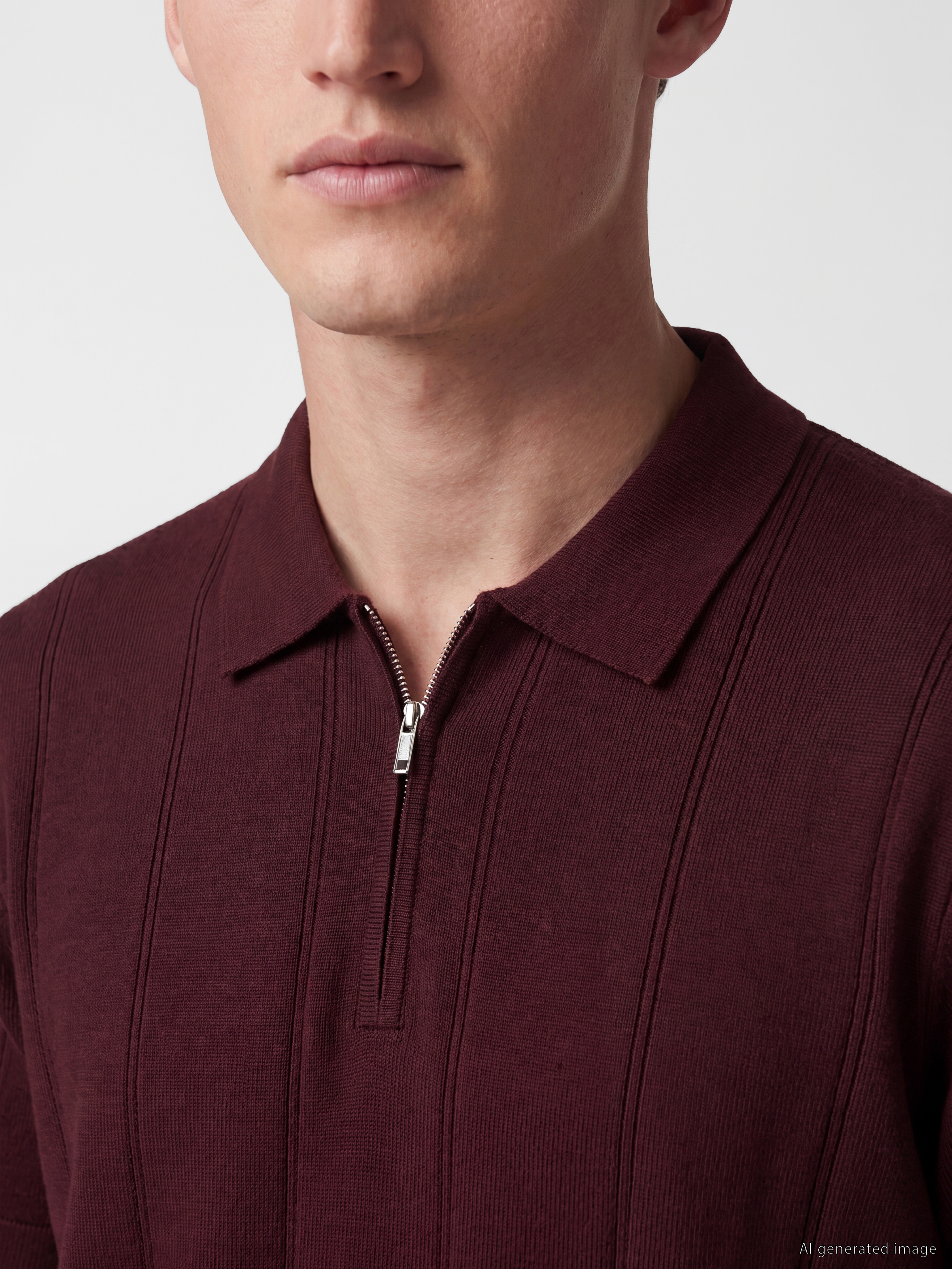 SOUTHBLUE Polo Yaka Soft Touch Erkek Triko Tişört görsel 3
