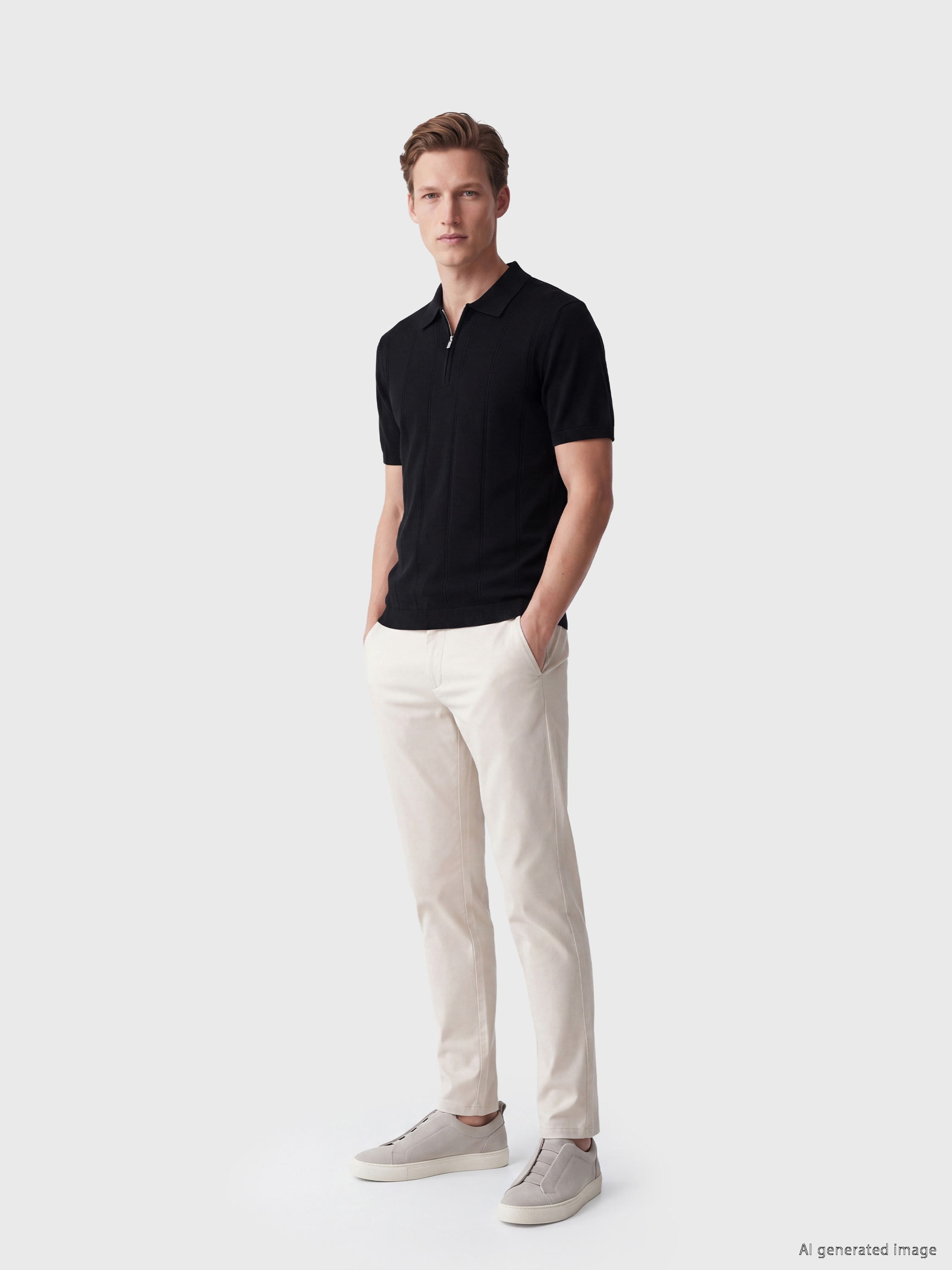 SOUTHBLUE Polo Yaka Soft Touch Erkek Triko Tişört görsel 2