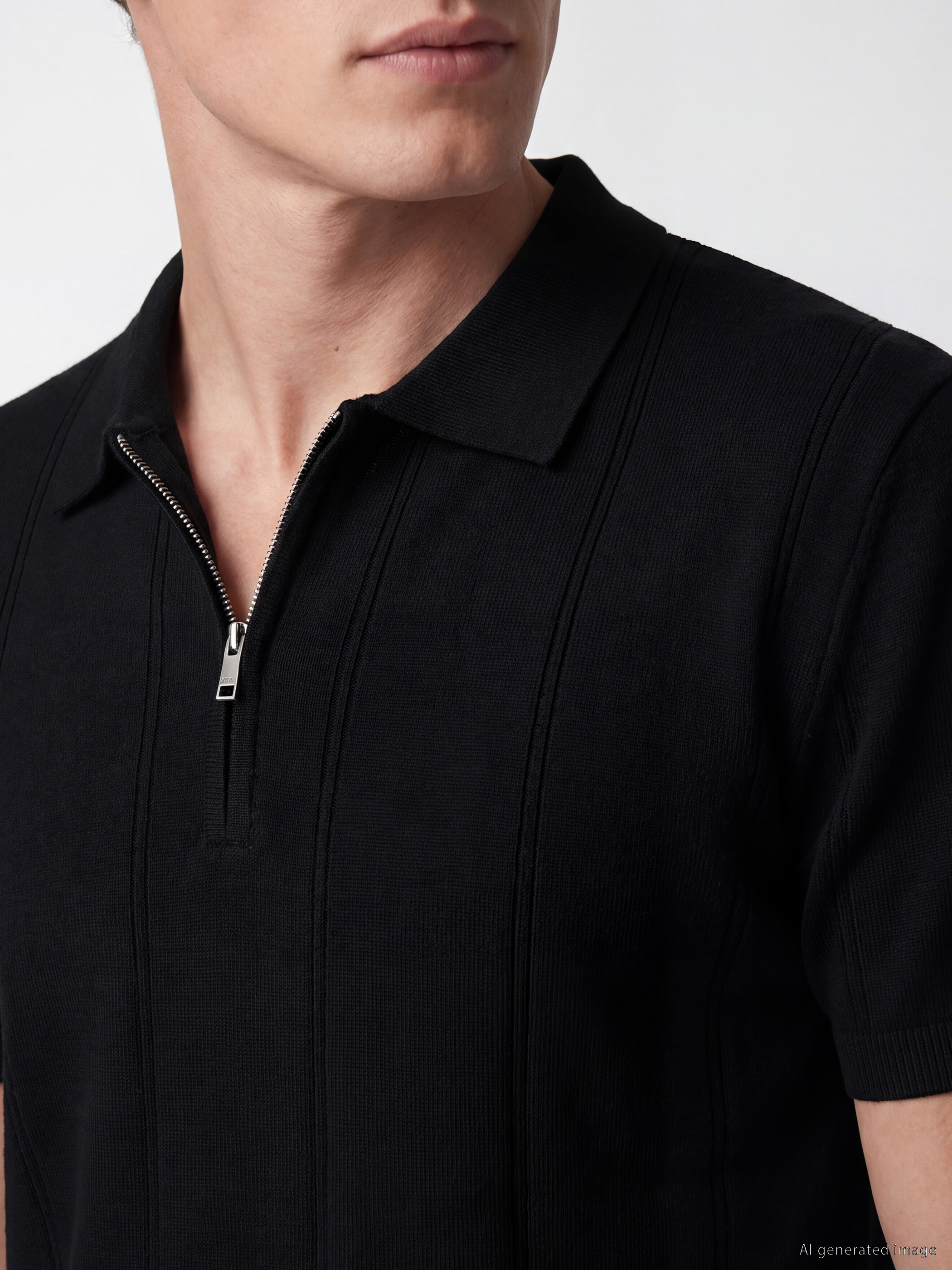 SOUTHBLUE Polo Yaka Soft Touch Erkek Triko Tişört görsel 3