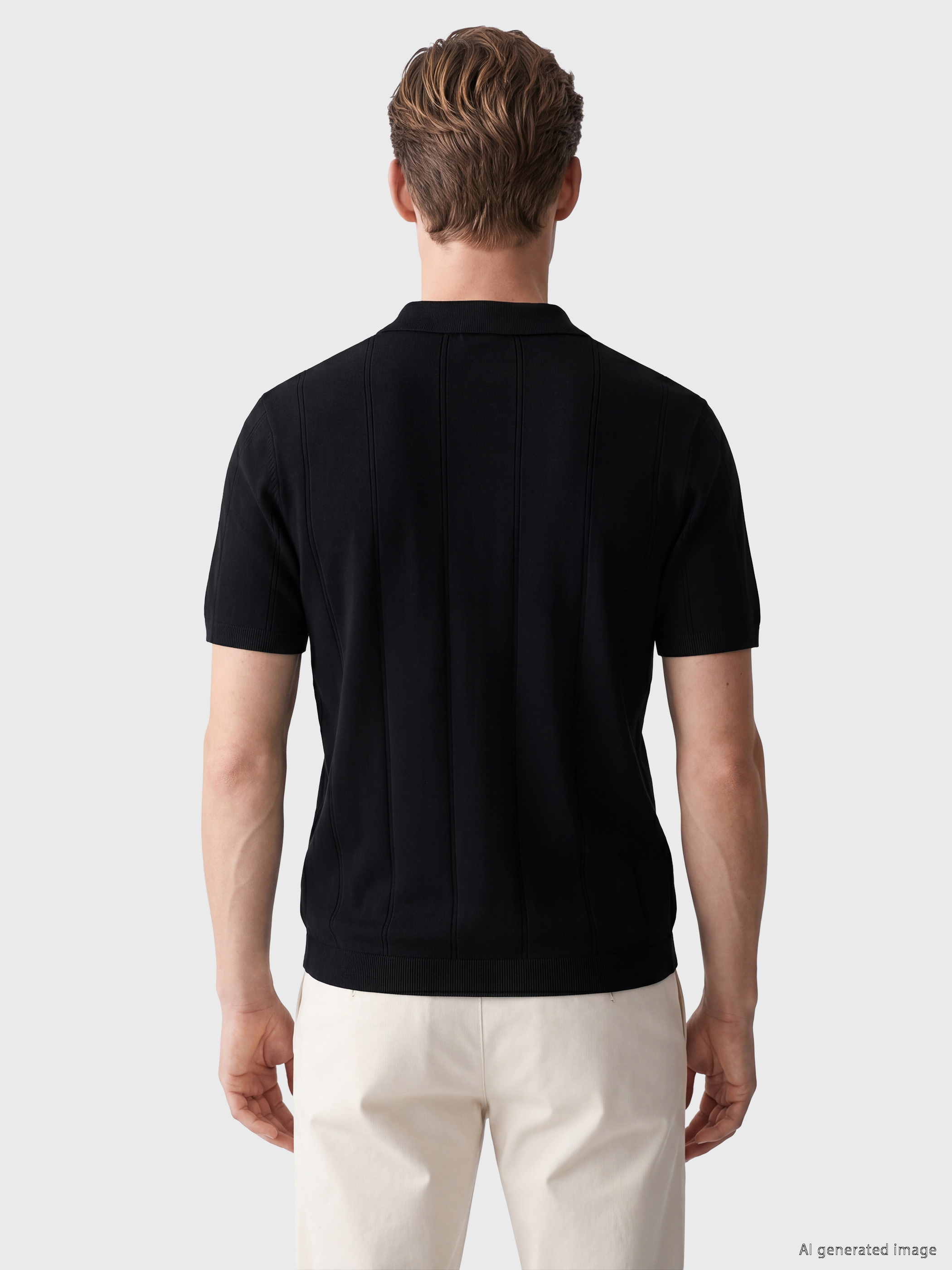 SOUTHBLUE Polo Yaka Soft Touch Erkek Triko Tişört görsel 4