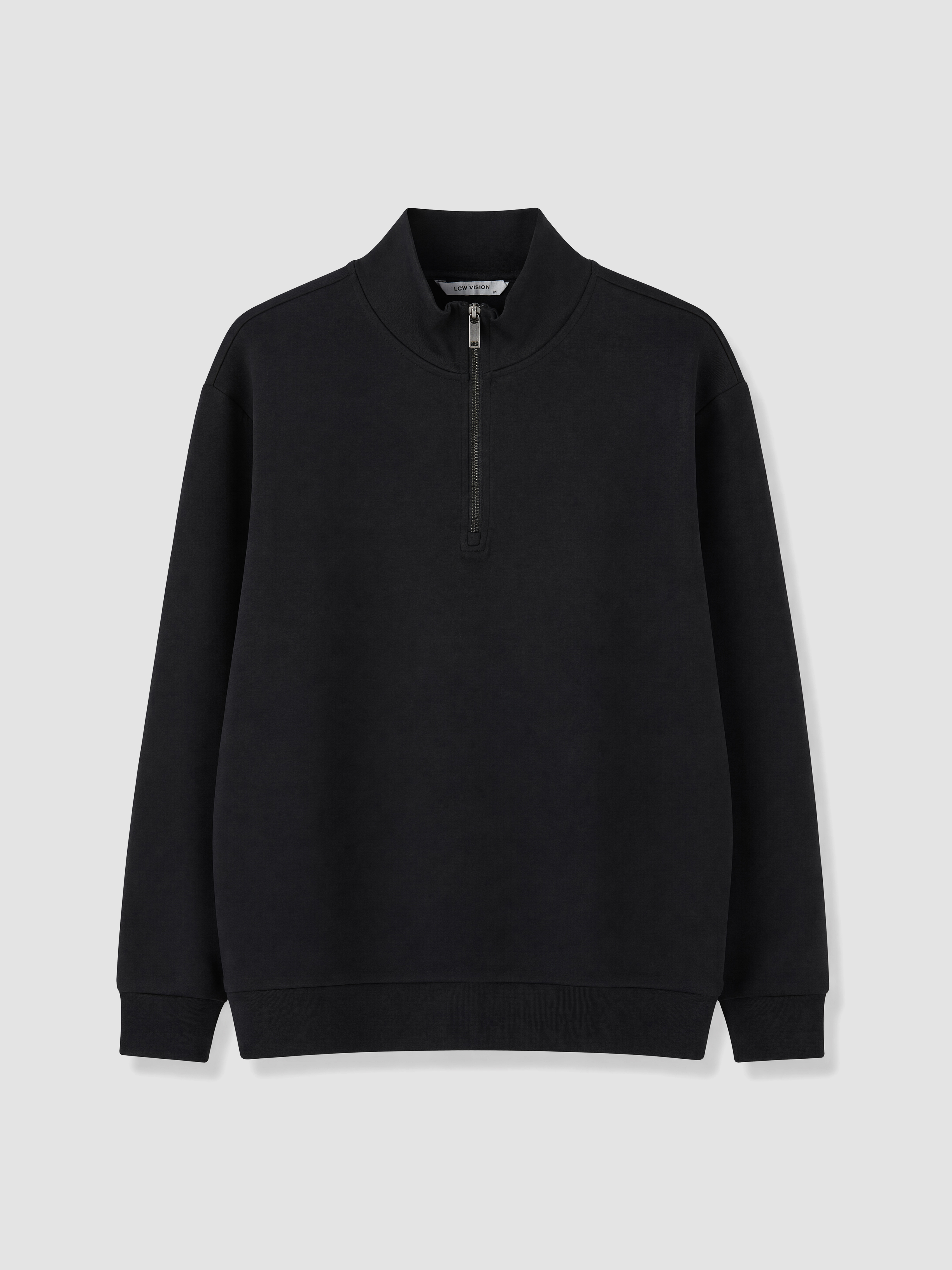 LCW Vision Dik Yaka Erkek Sweatshirt görsel 5