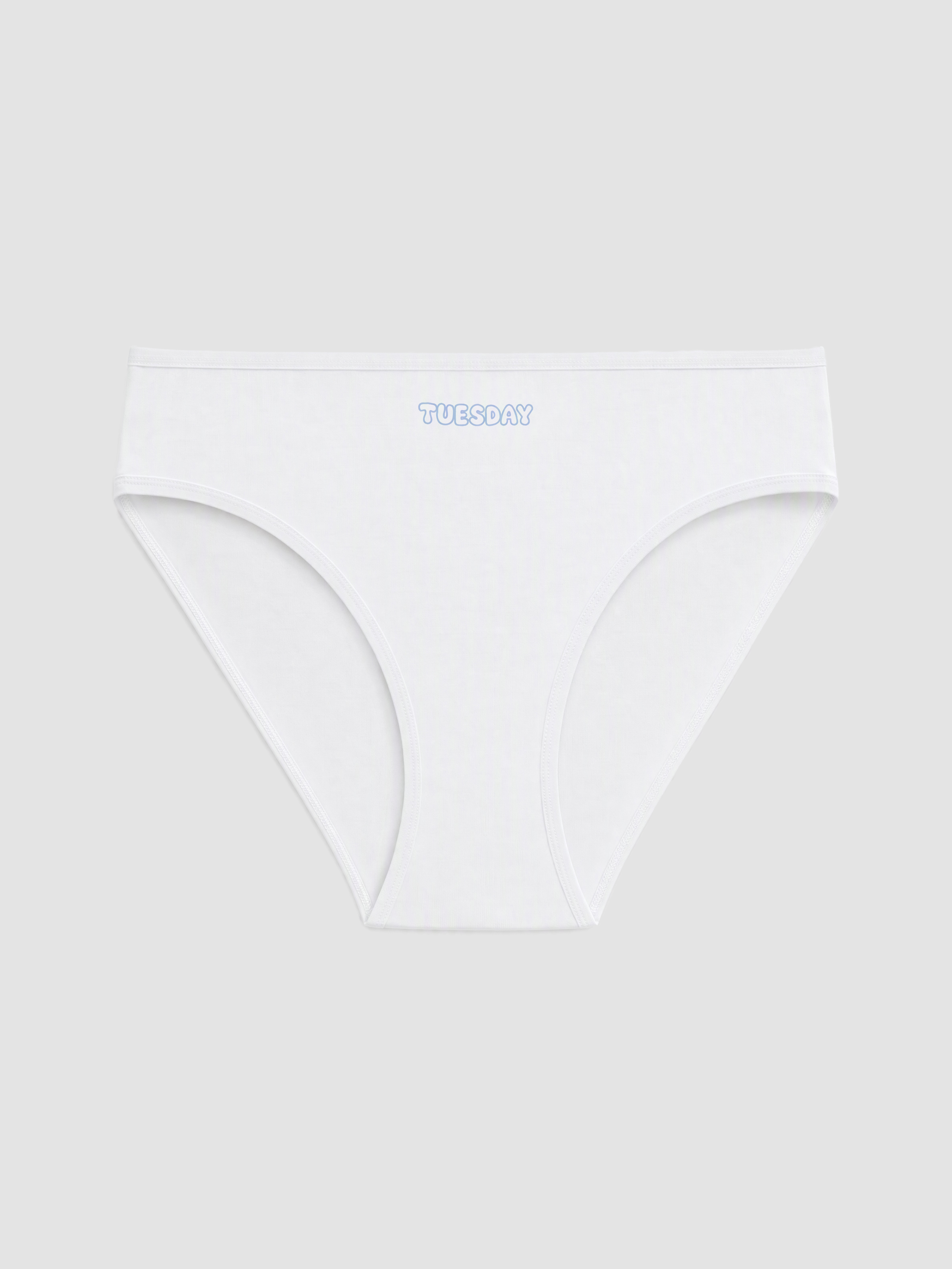 LCW Young Yazı Baskılı Bikini Külot 5'li görsel 5