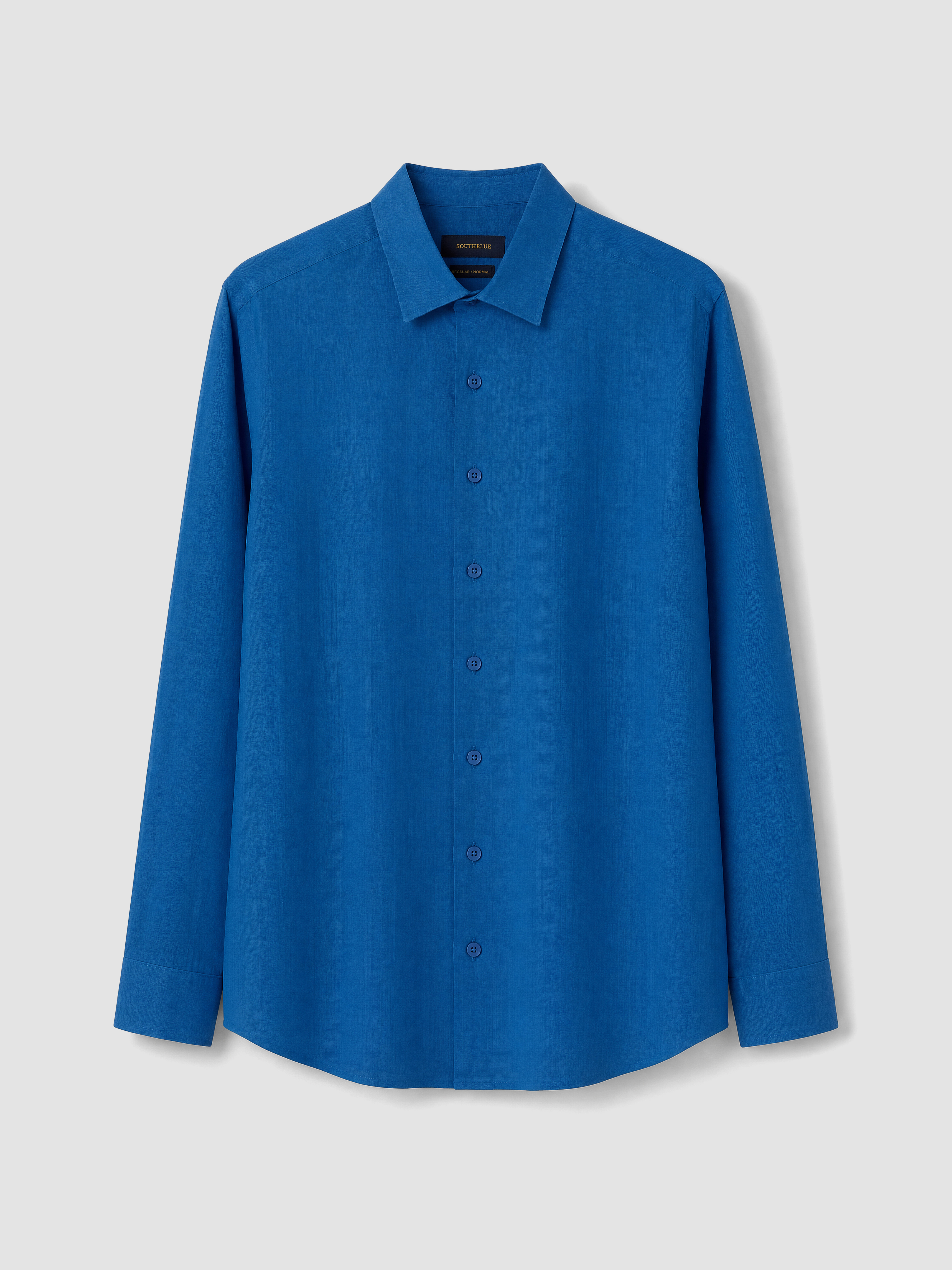 SOUTHBLUE Regular Fit Erkek %100 Keten Gömlek görsel 5