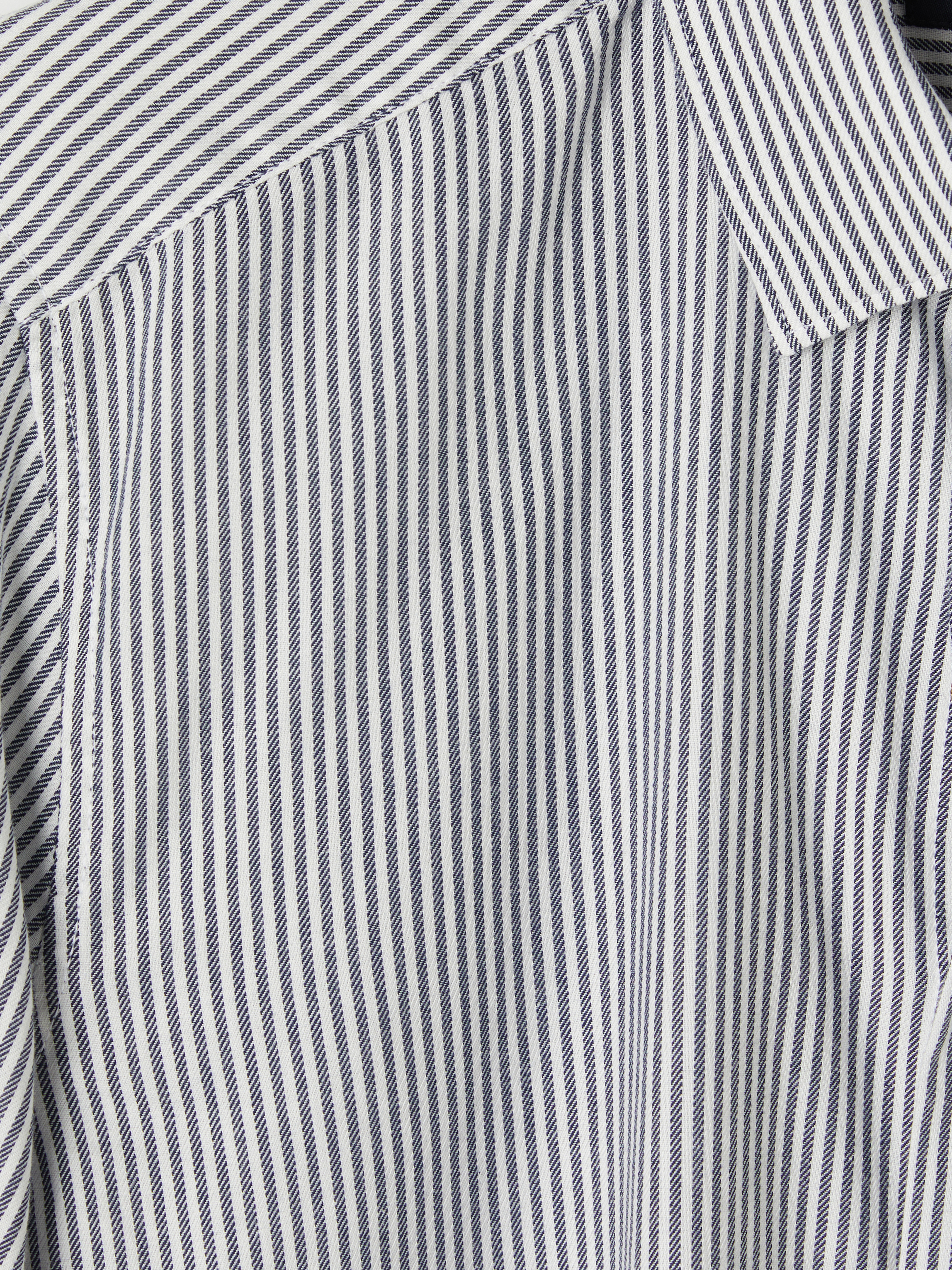 SOUTHBLUE Regular Fit Çizgili Gabardin Erkek Gömlek görsel 5