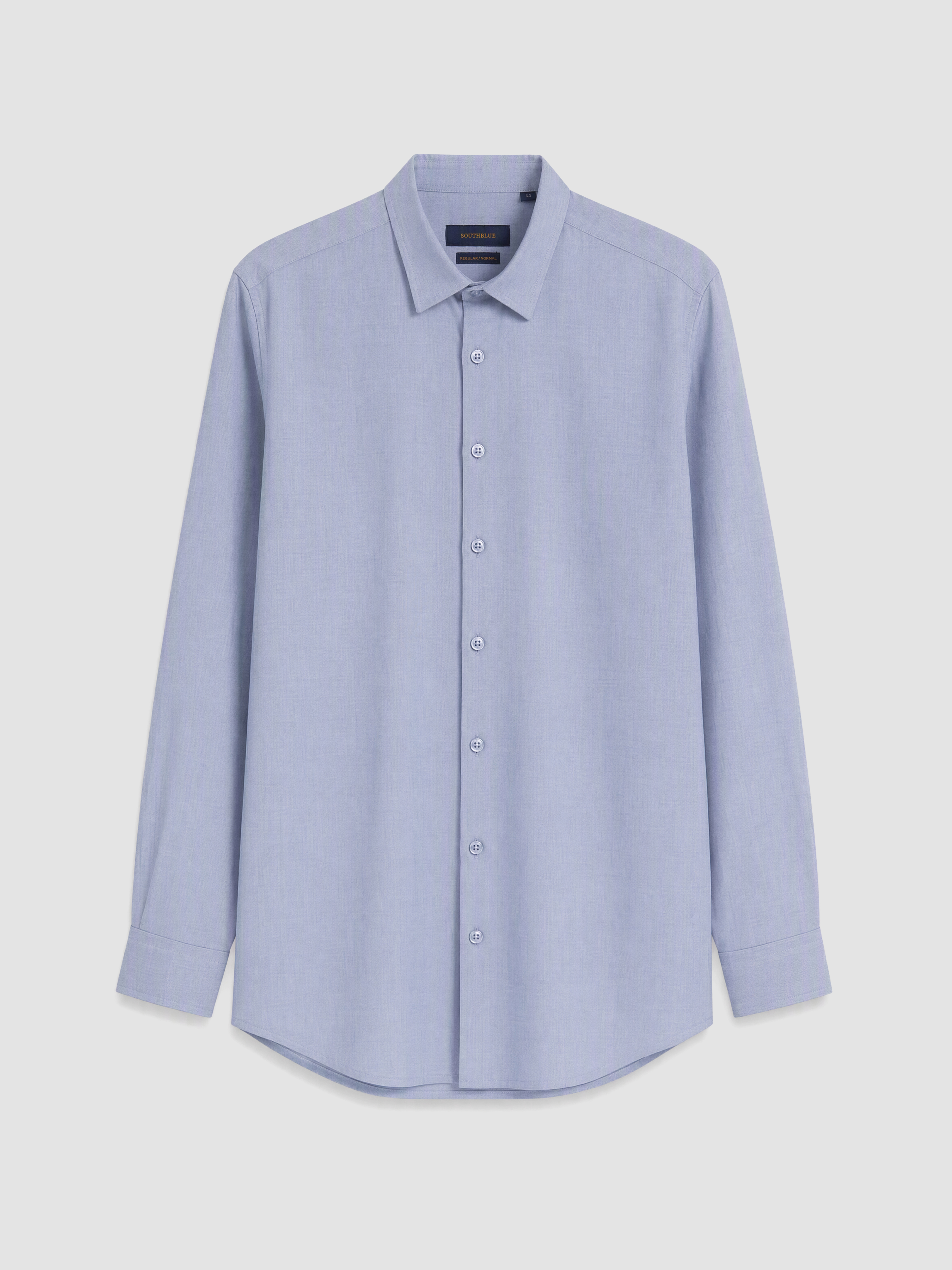 SOUTHBLUE Standart Kalıp Gabardin Erkek Gömlek görsel 5
