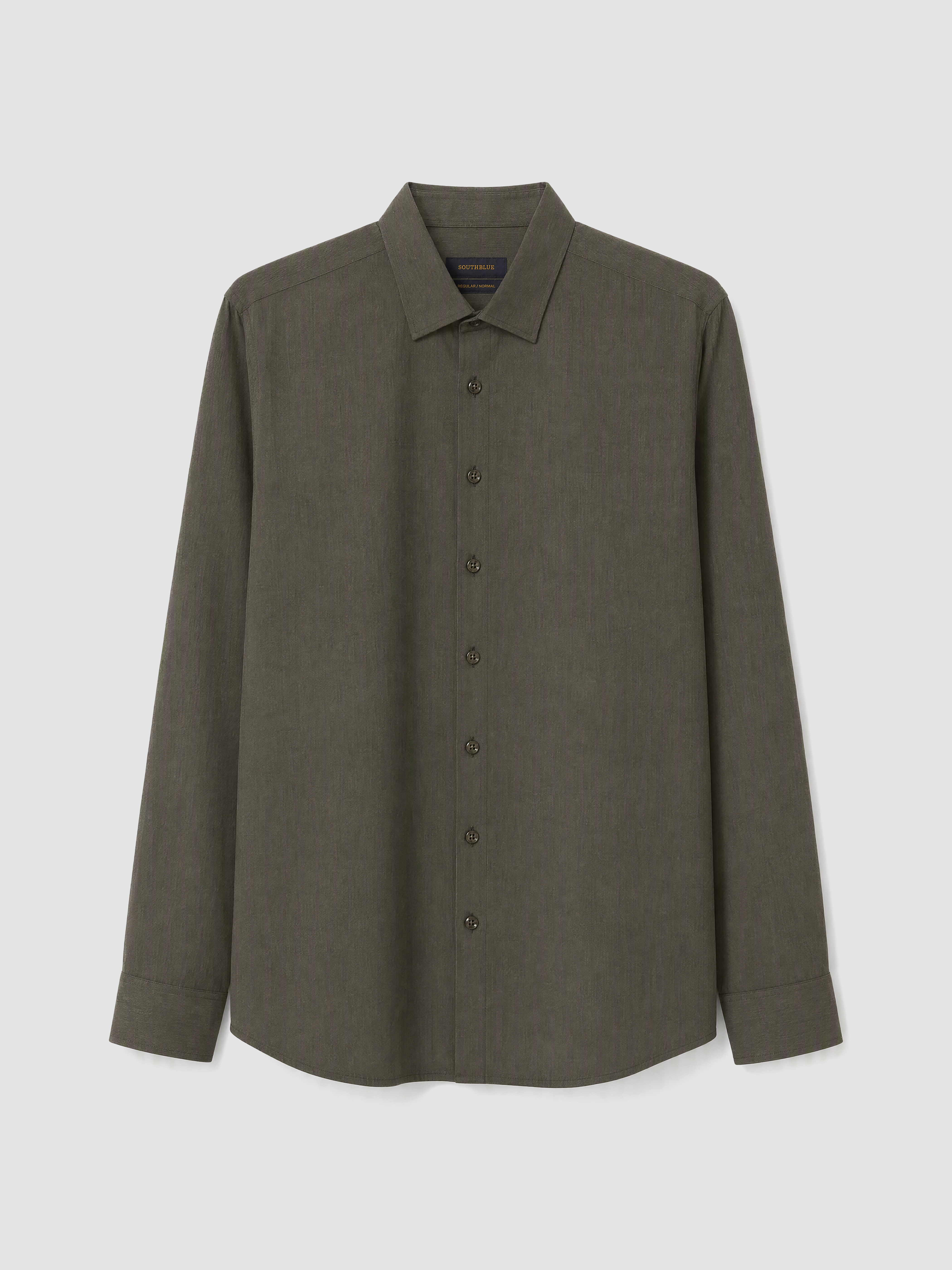SOUTHBLUE Regular Fit Gabardin Erkek Gömlek görsel 5