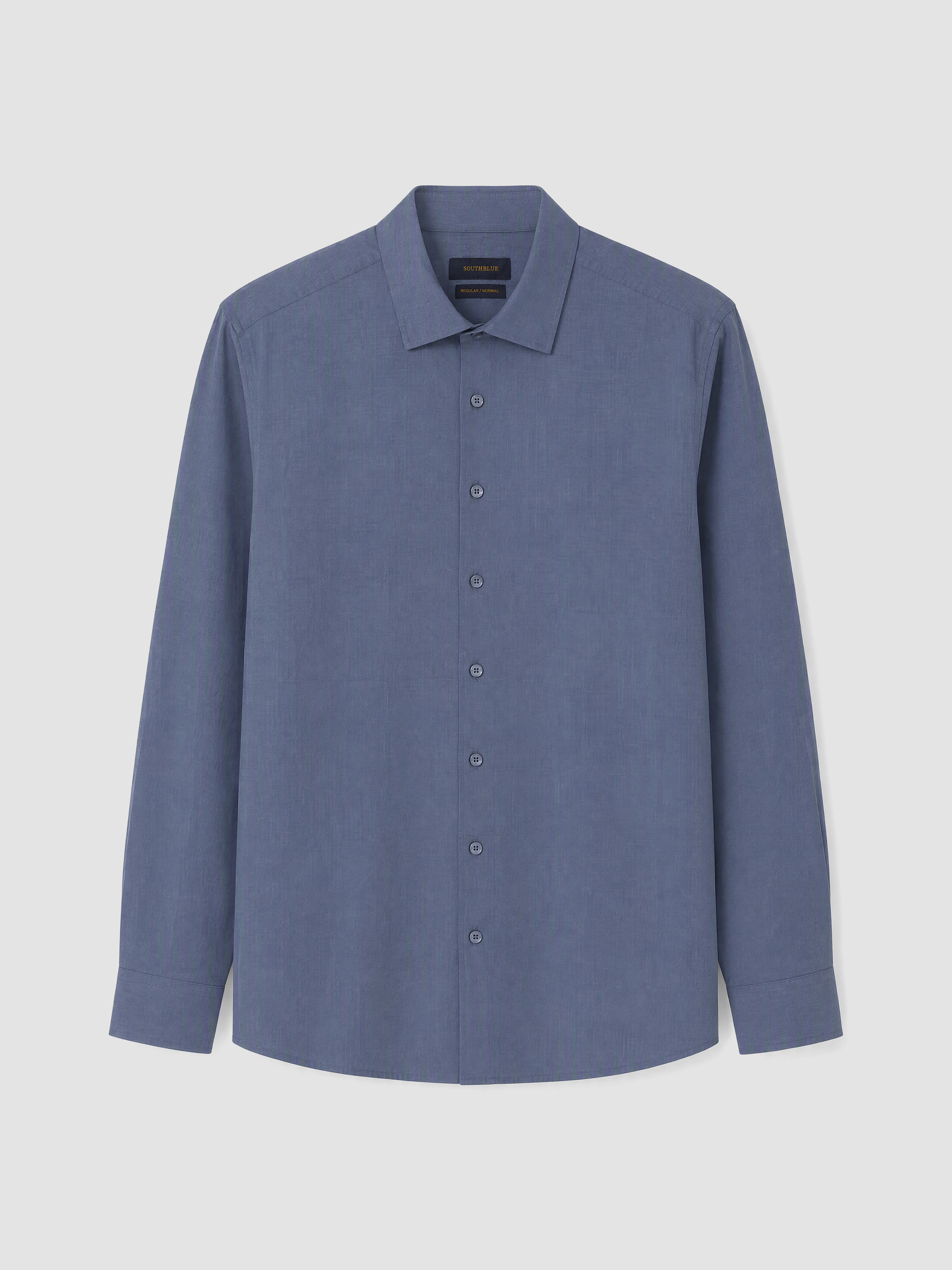 SOUTHBLUE Regular Fit Gabardin Erkek Gömlek görsel 5