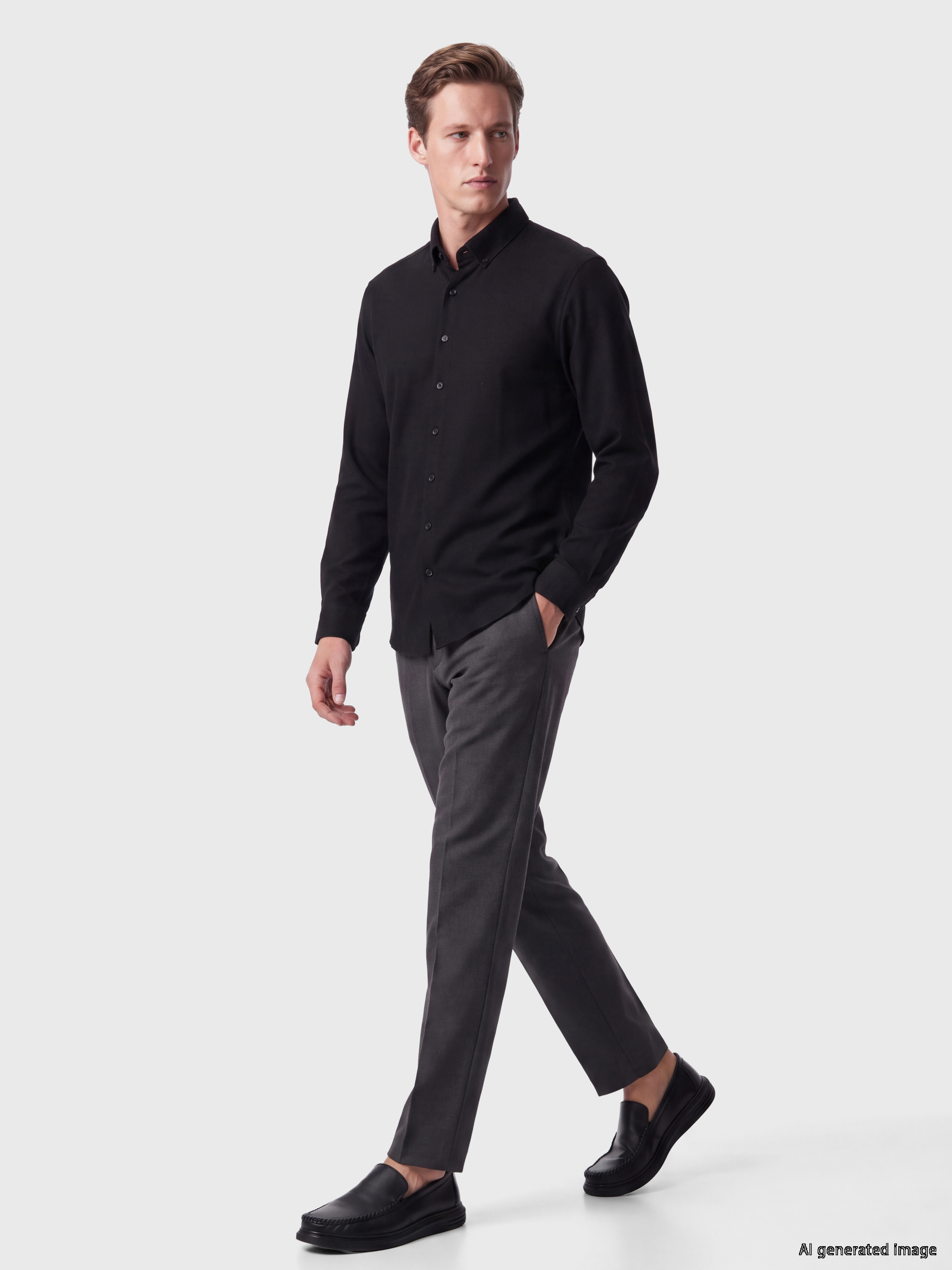 SOUTHBLUE Slim Fit Erkek Gömlek görsel 2