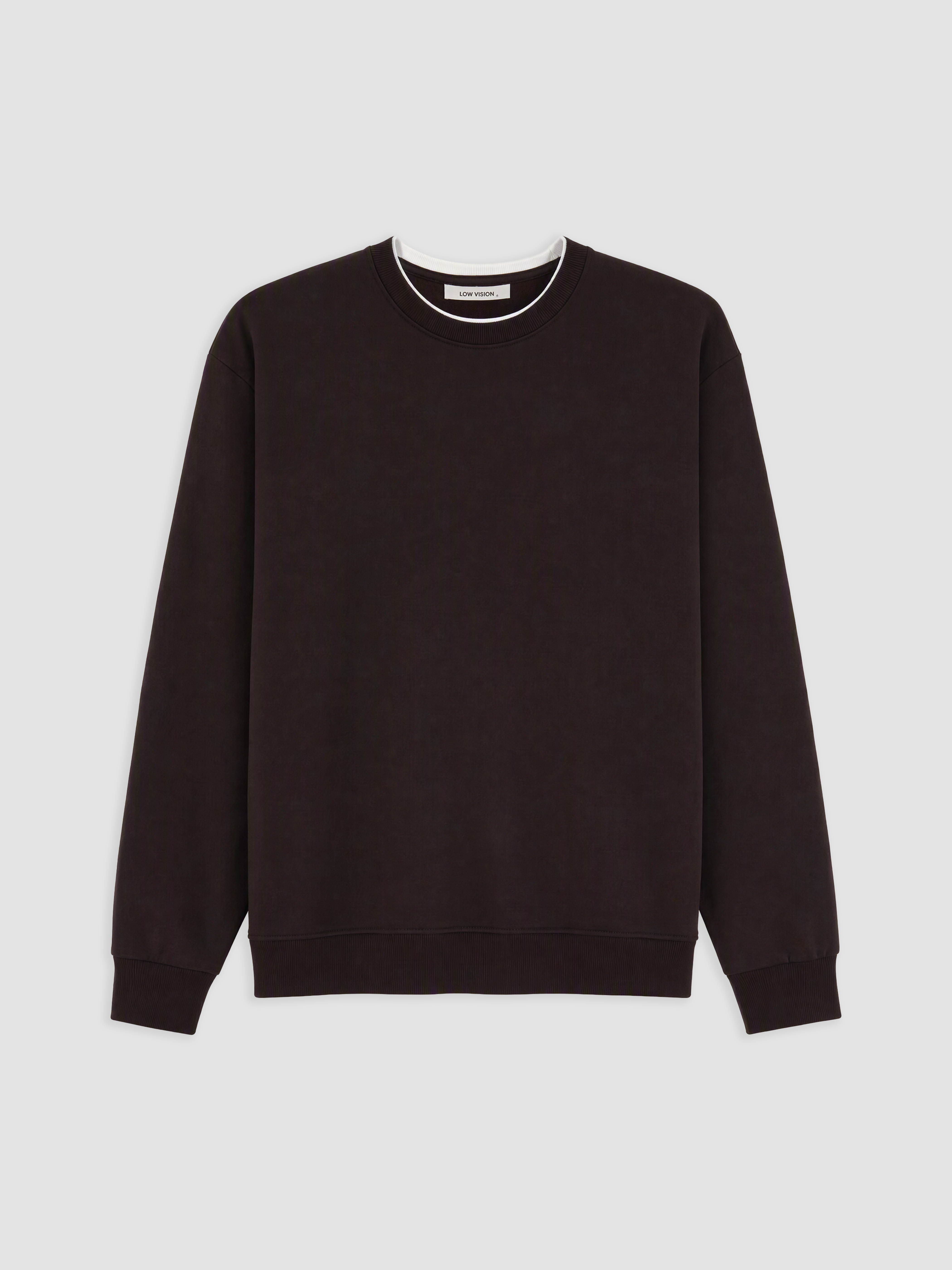 LCW Vision Bisiklet Yaka Erkek Kalın Sweatshirt görsel 4