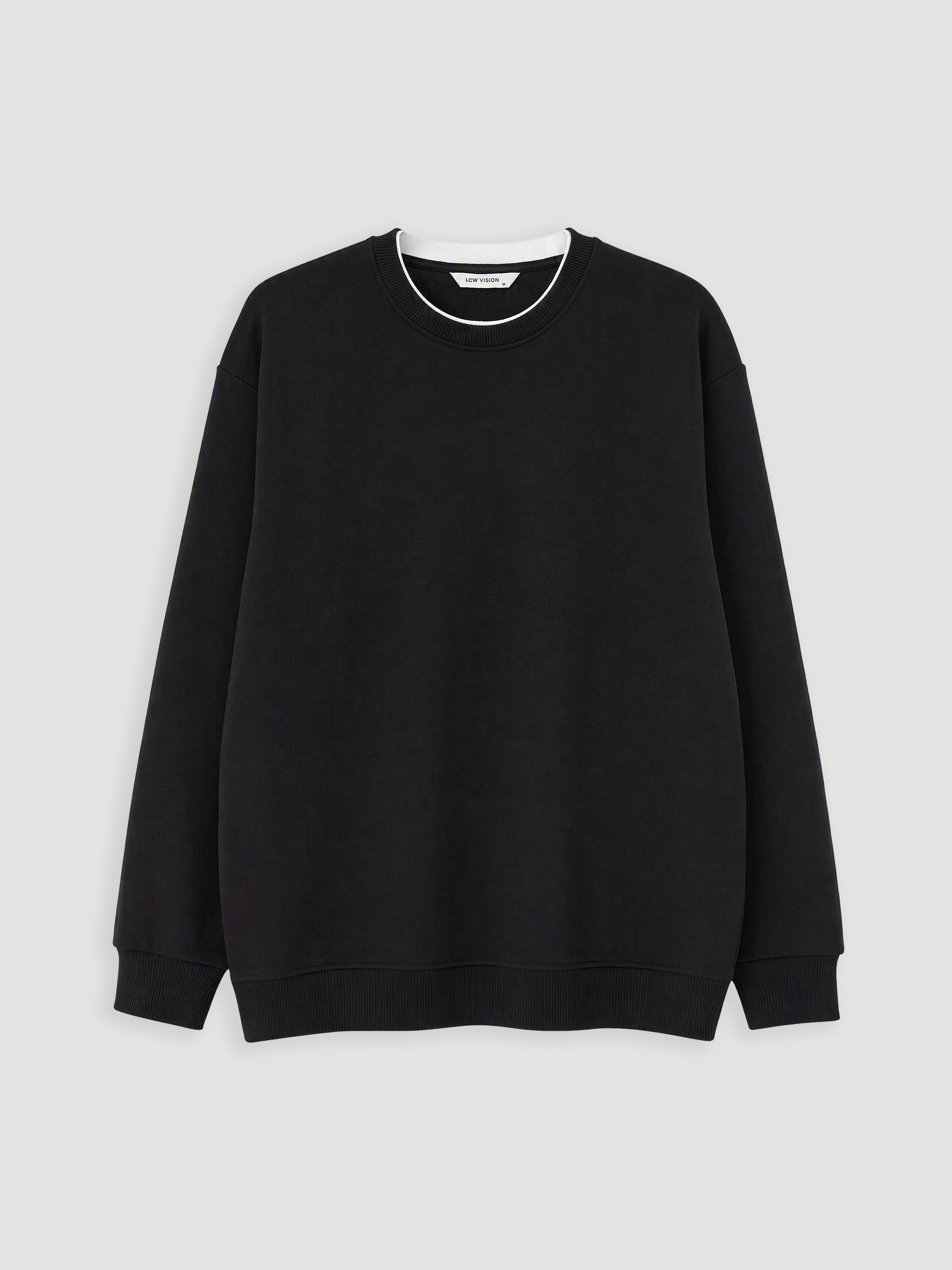 LCW Vision Bisiklet Yaka Erkek Kalın Sweatshirt görsel 4