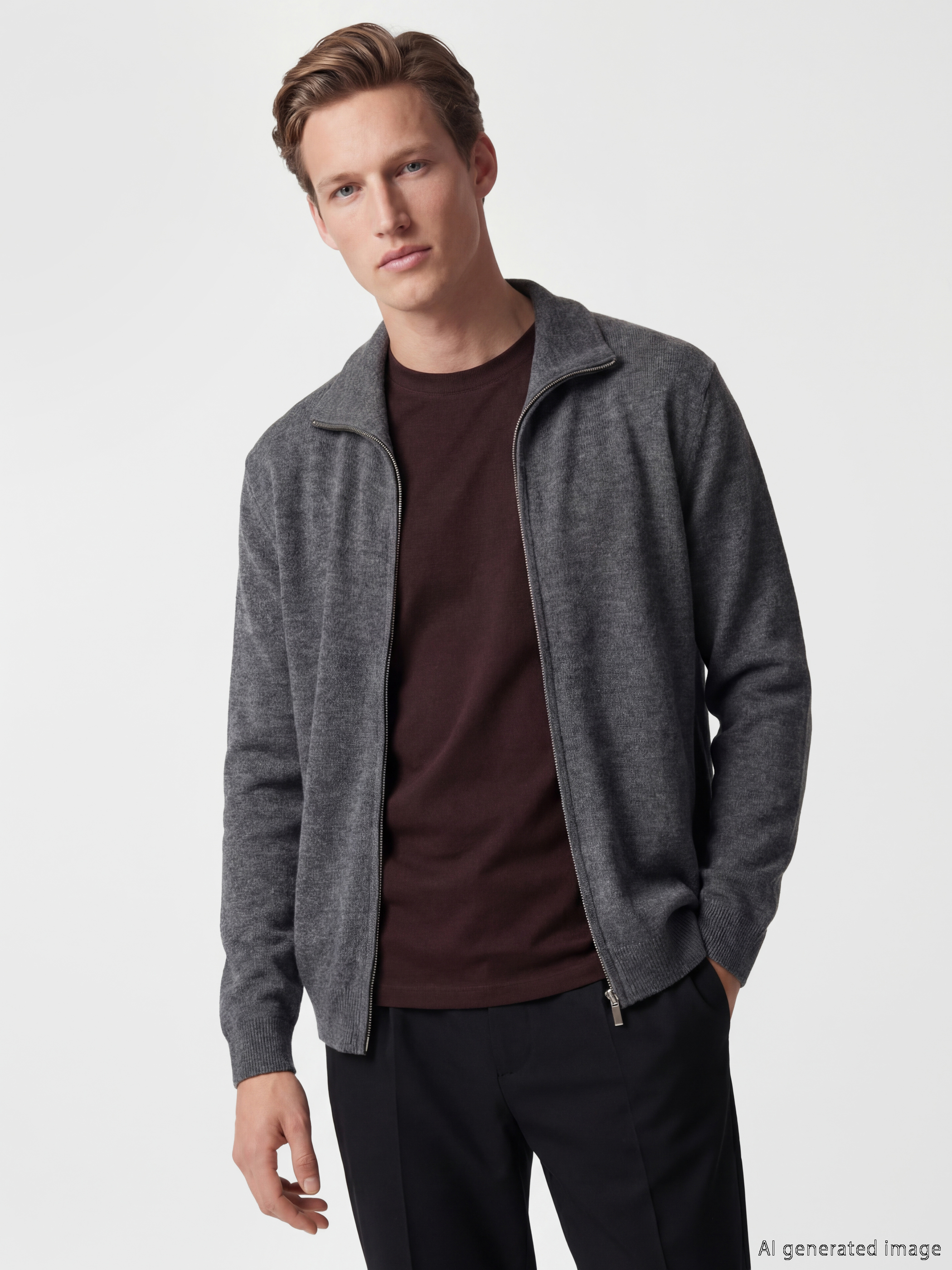 SOUTHBLUE Regular Fit Erkek Triko Hırka