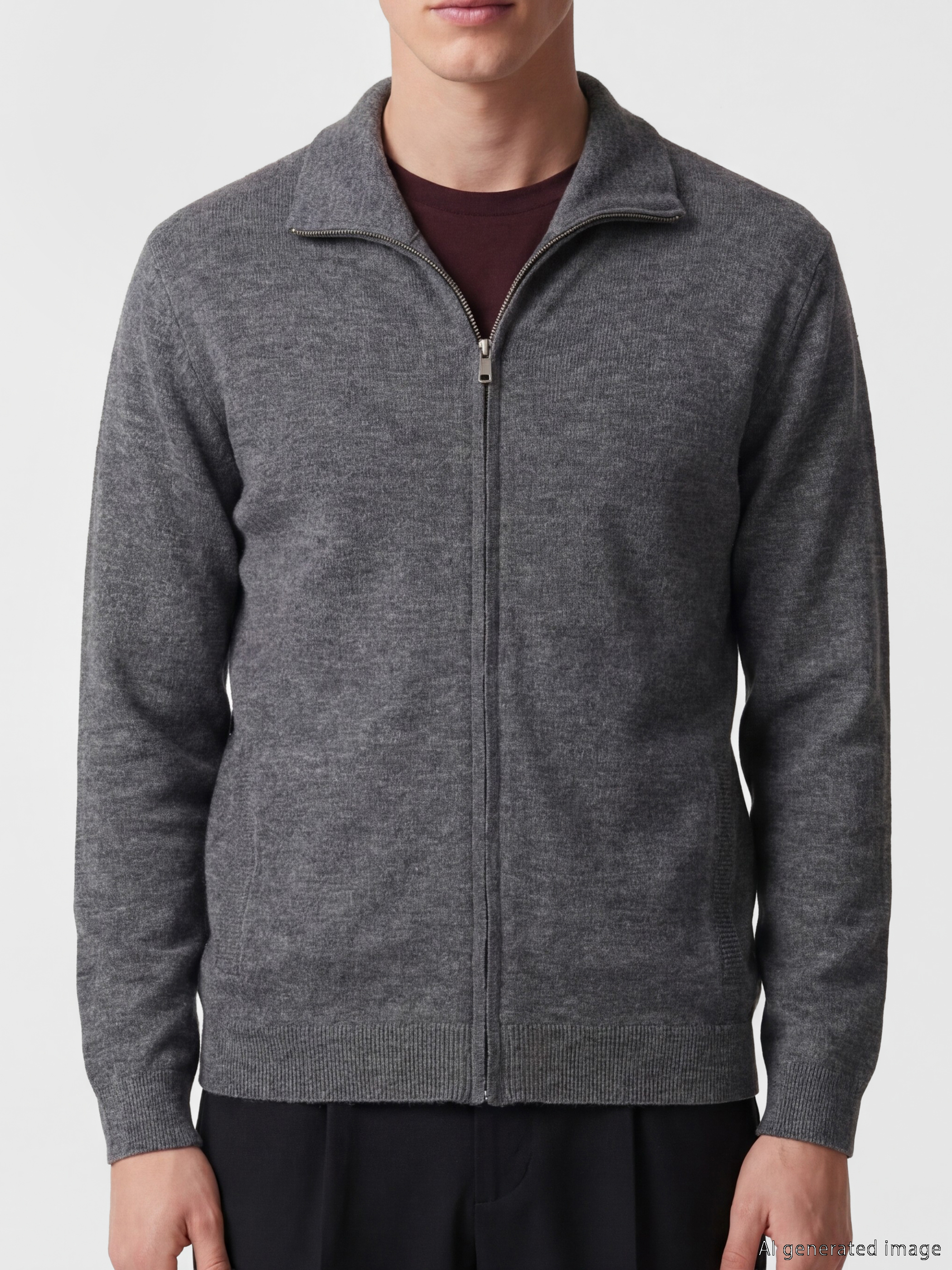 SOUTHBLUE Regular Fit Erkek Triko Hırka görsel 3