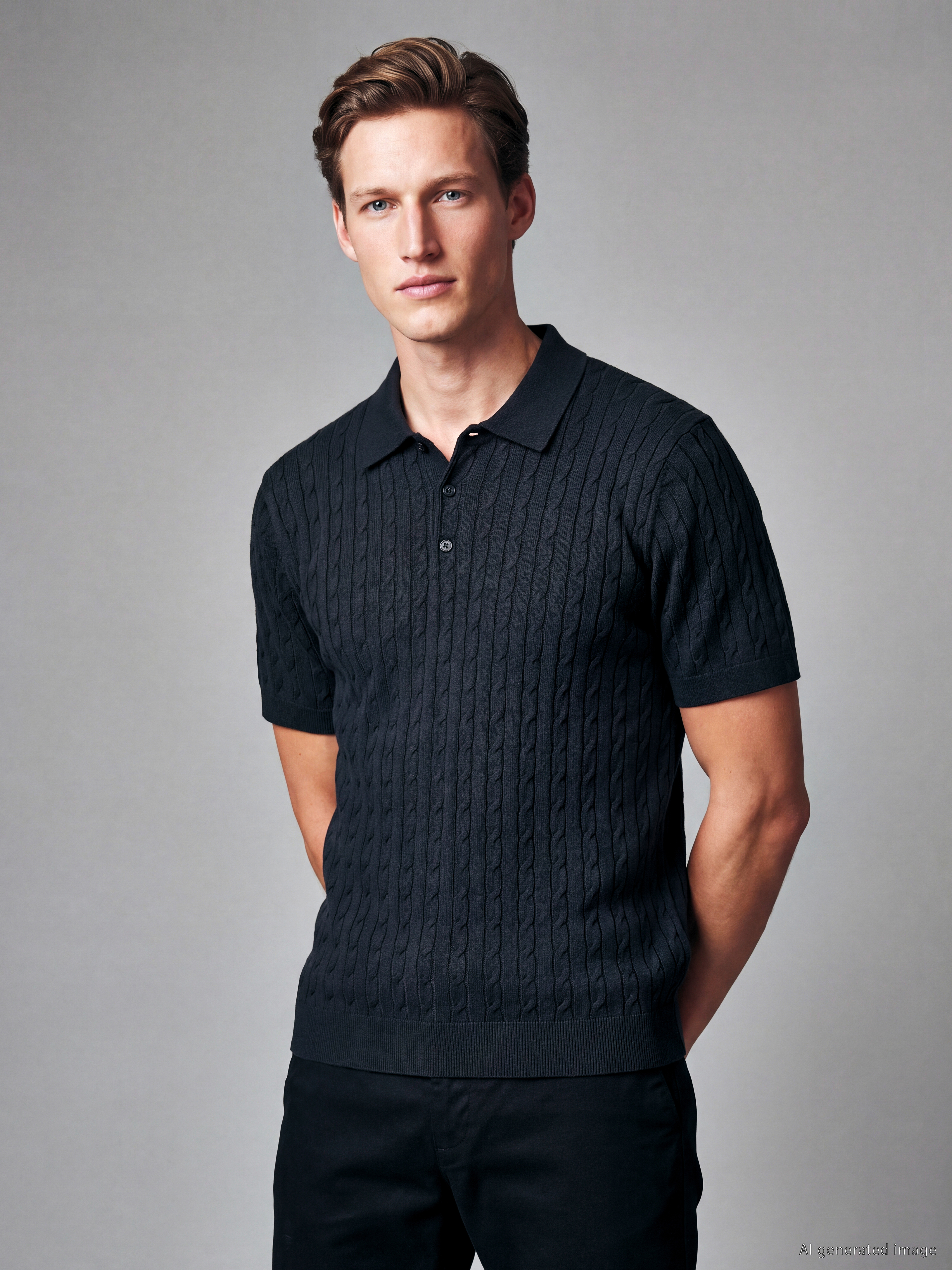 SOUTHBLUE Polo Yaka Soft Touch Erkek Triko Tişört