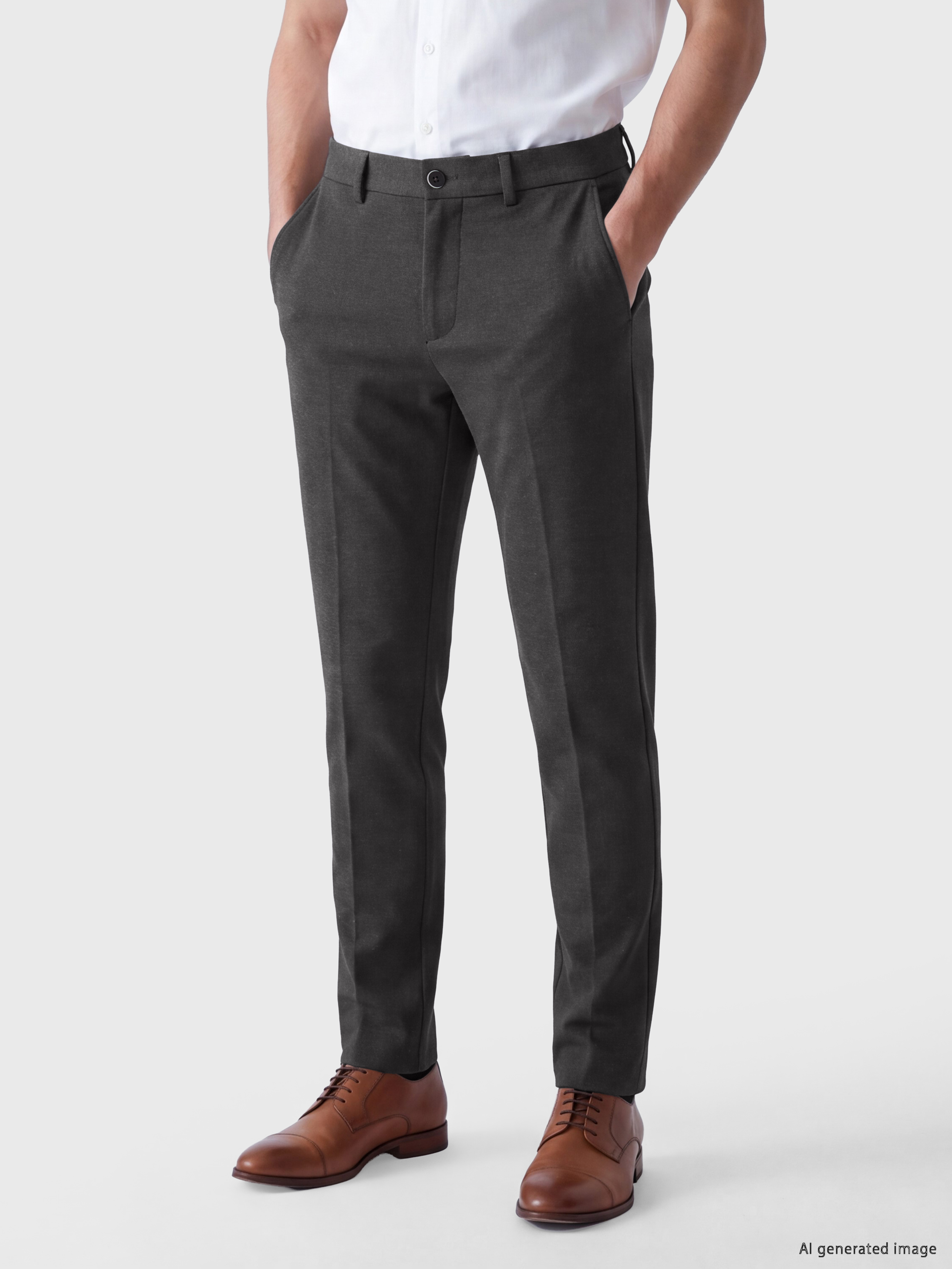 LCWAIKIKI Classic Slim Fit Erkek Chino Pantolon görsel 2