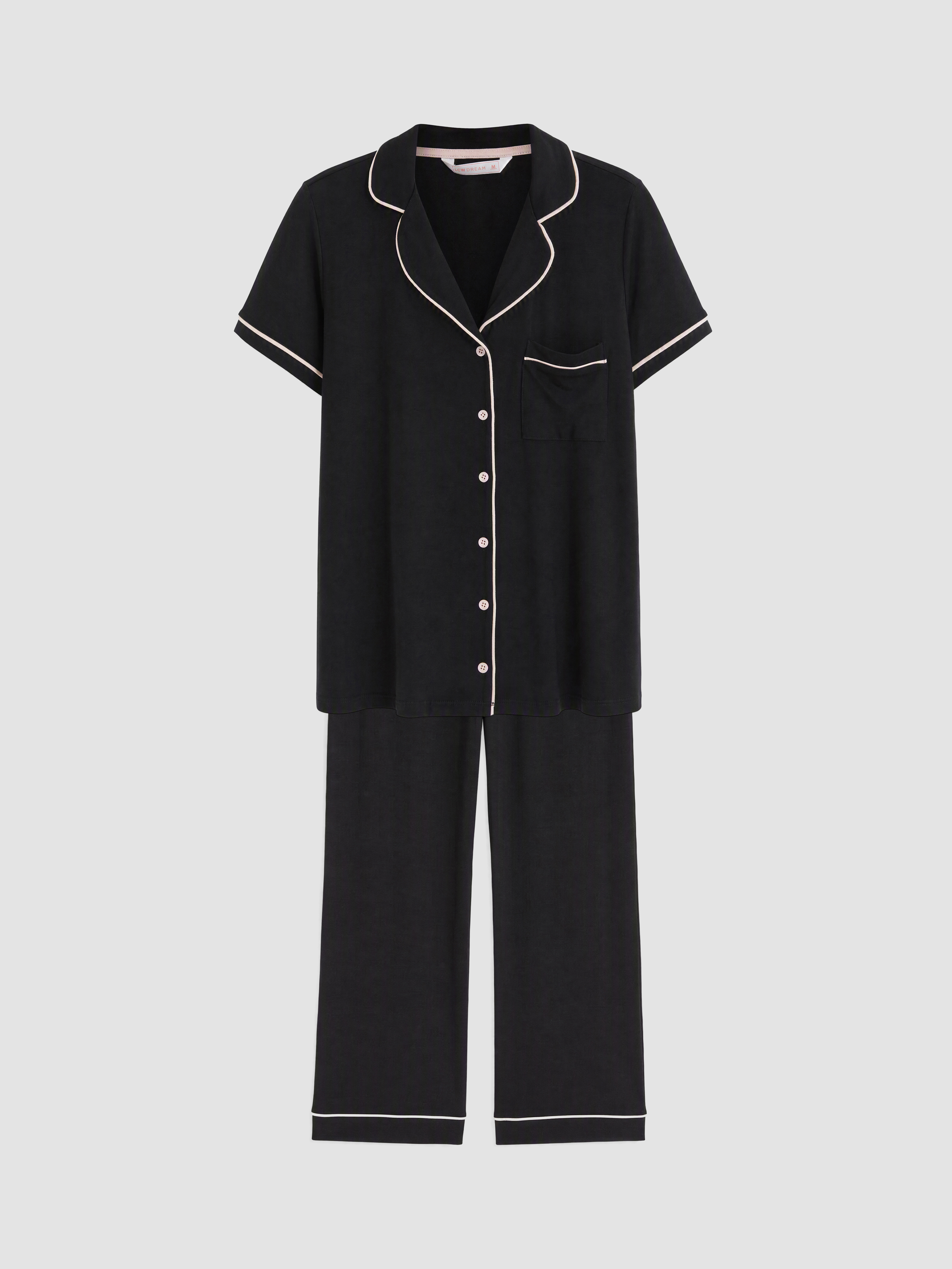 LCW DREAM Gömlek Yaka Kadın Pijama Takım görsel 5