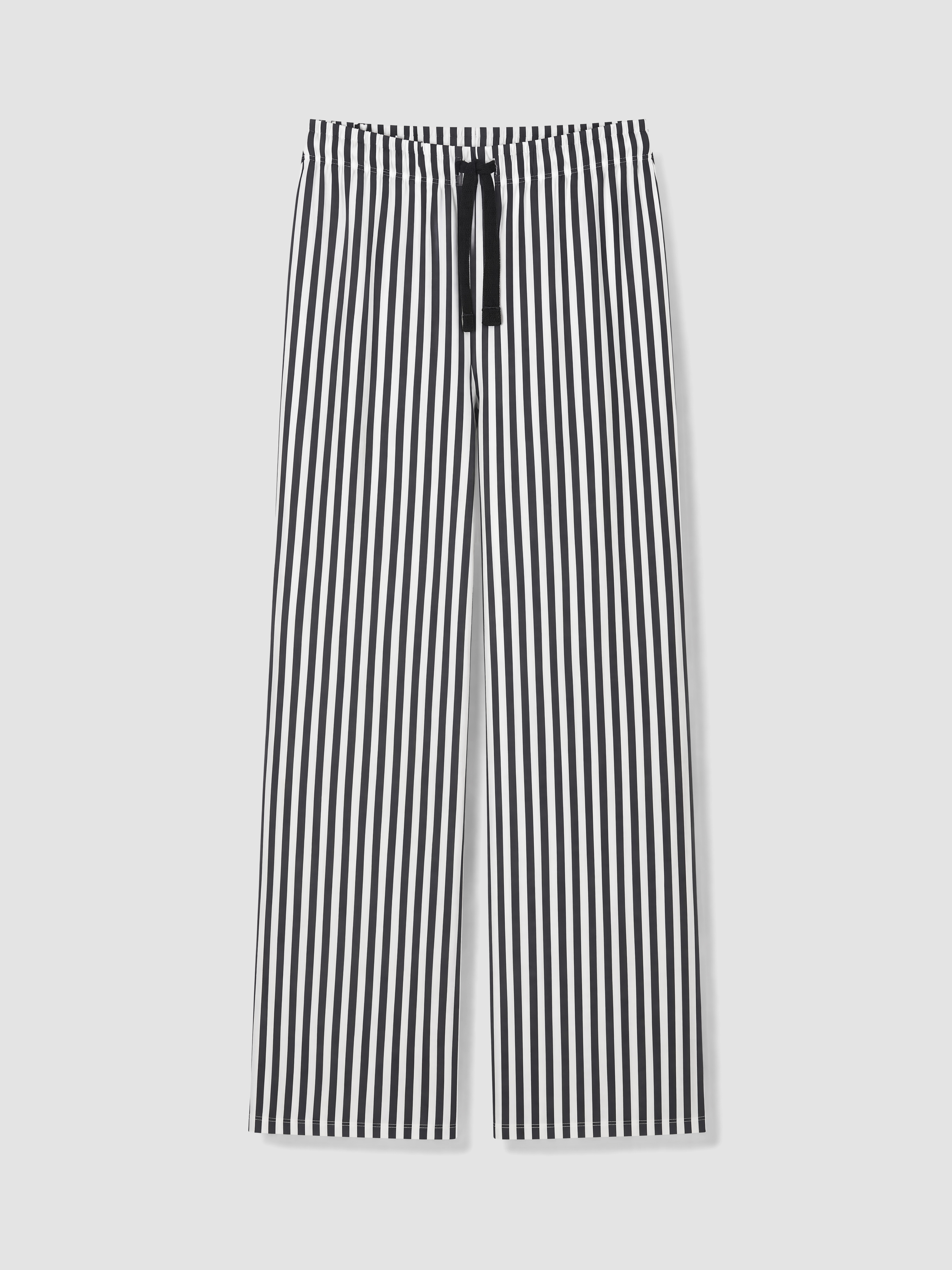 LCW DREAM Gömlek Yaka Çizgili Kadın Pijama Takımı görsel 8