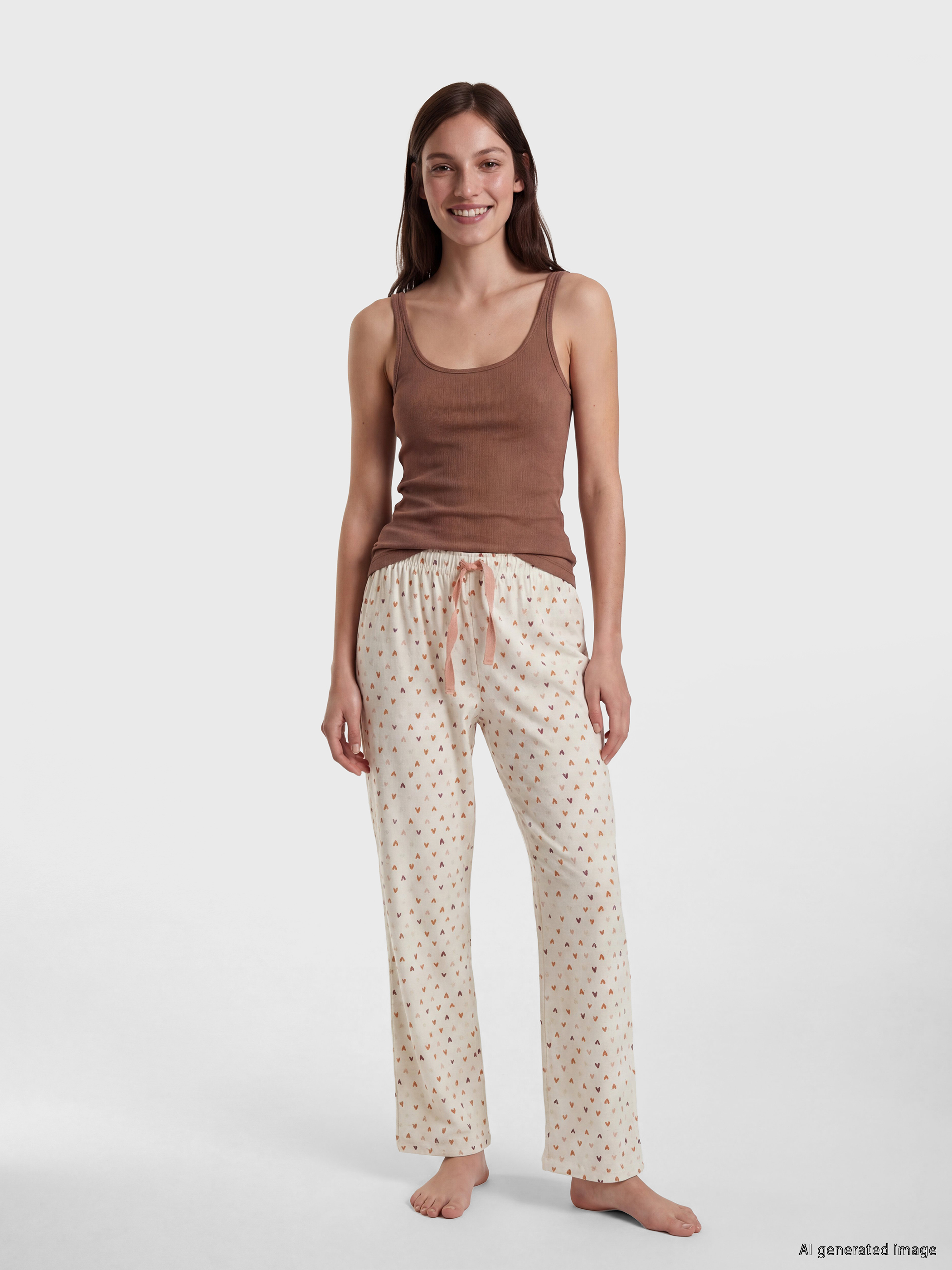 LCW DREAM Kalp Desenli Kadın Pijama Altı