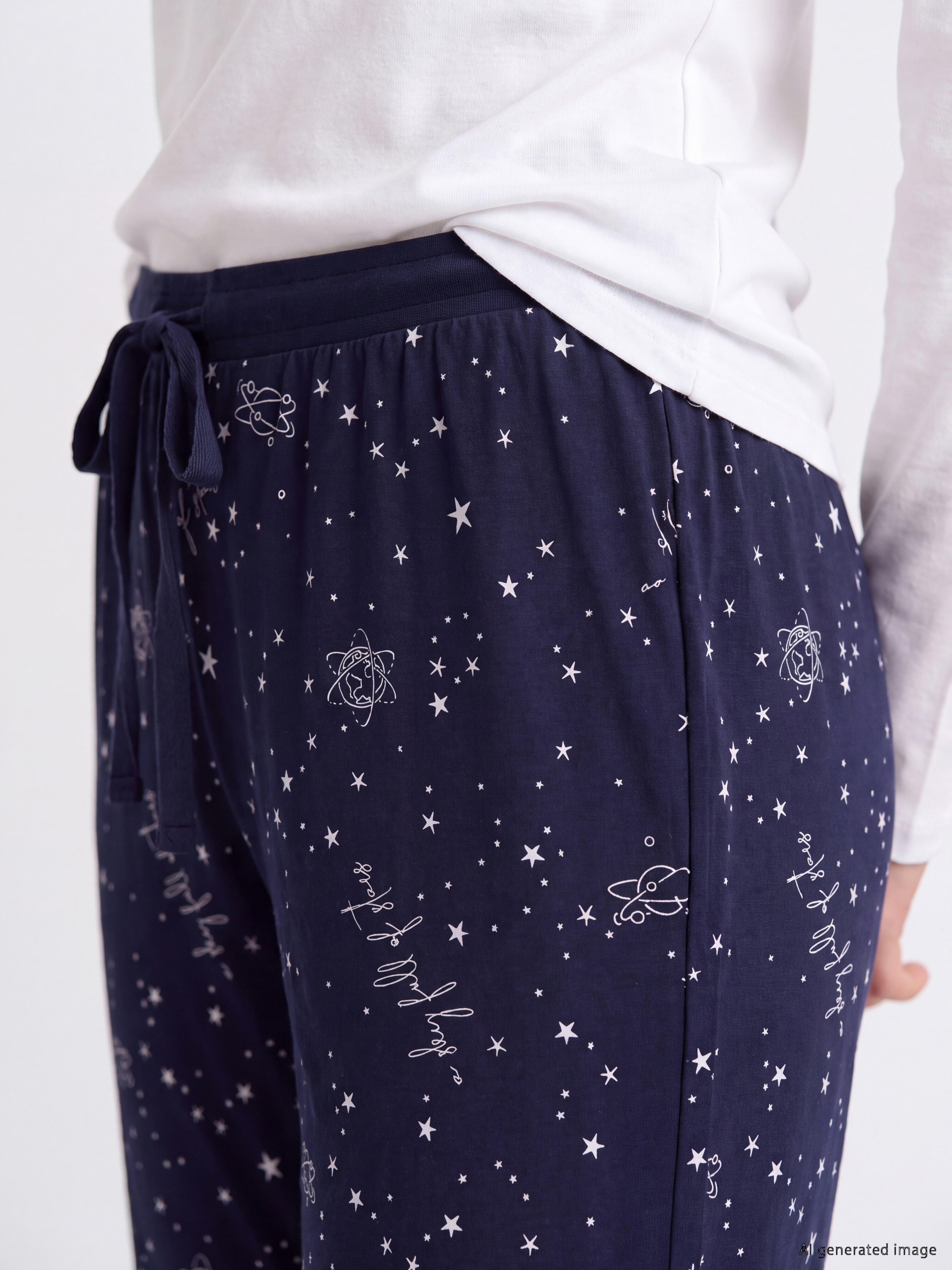 LCW DREAM Desenli %100 Pamuklu Kadın Pijama Altı görsel 3