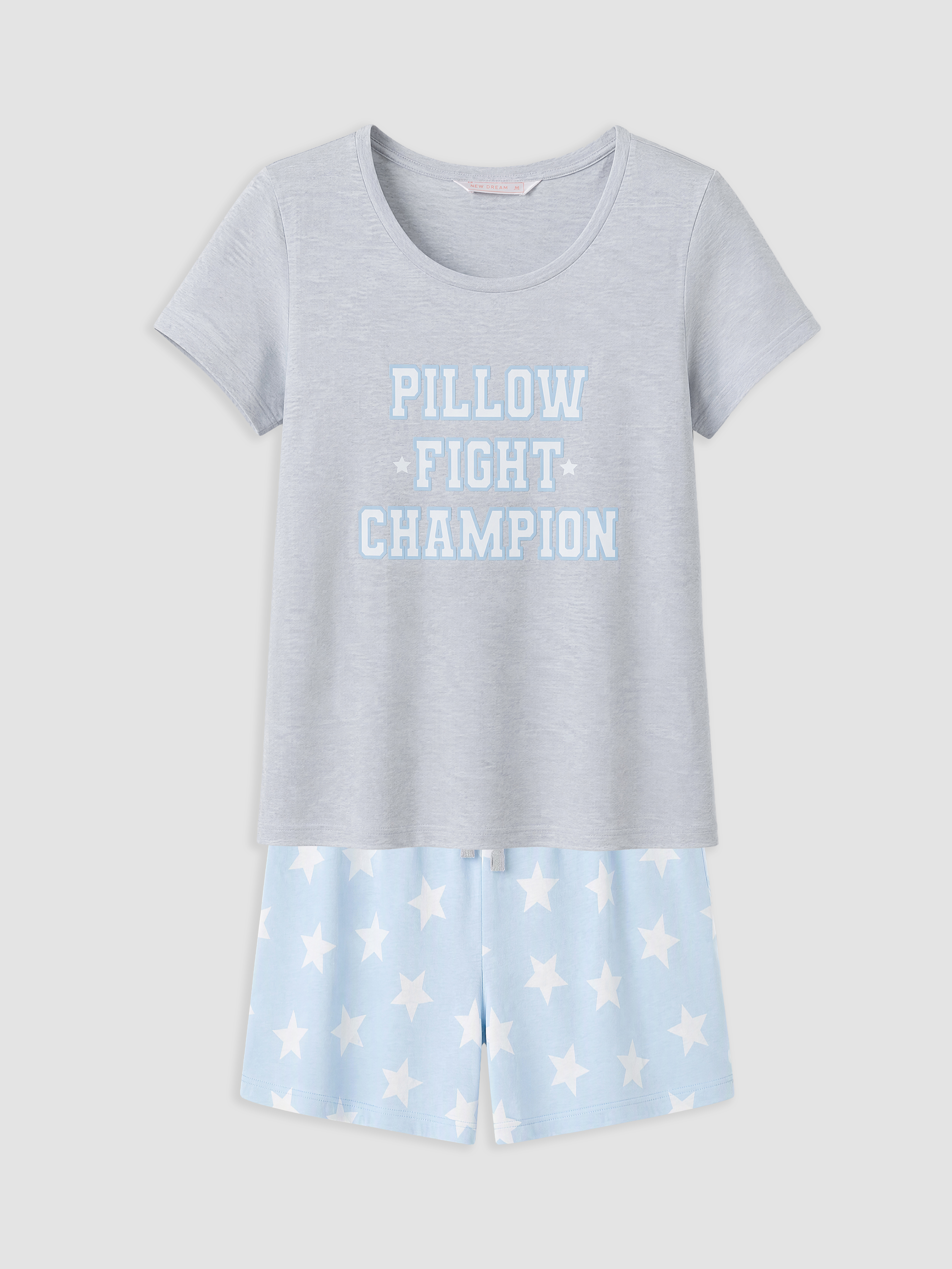 LCW DREAM Baskılı Kadın Şortlu Pijama Takımı görsel 5