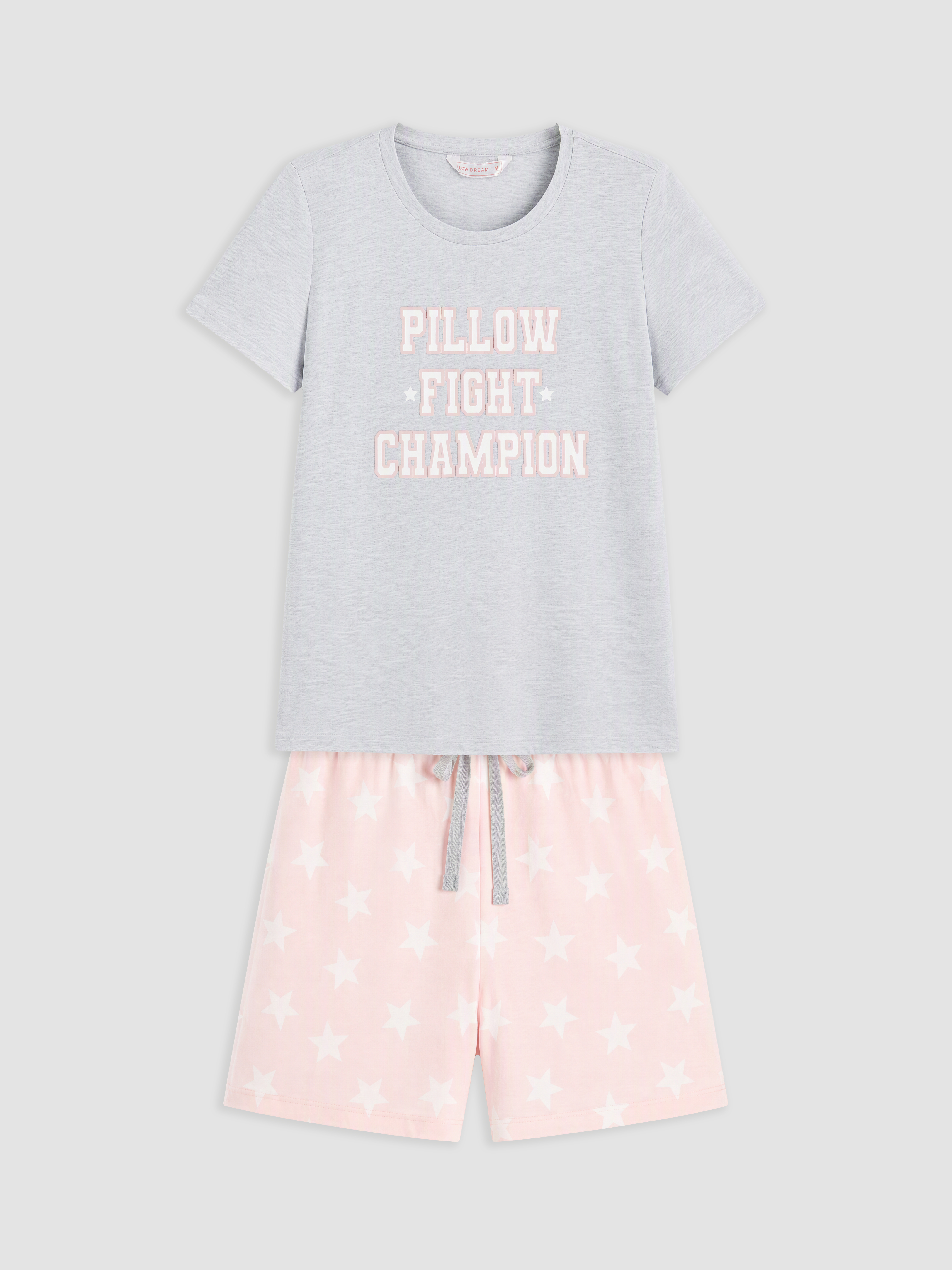 LCW DREAM Baskılı Kadın Şortlu Pijama Takımı görsel 8