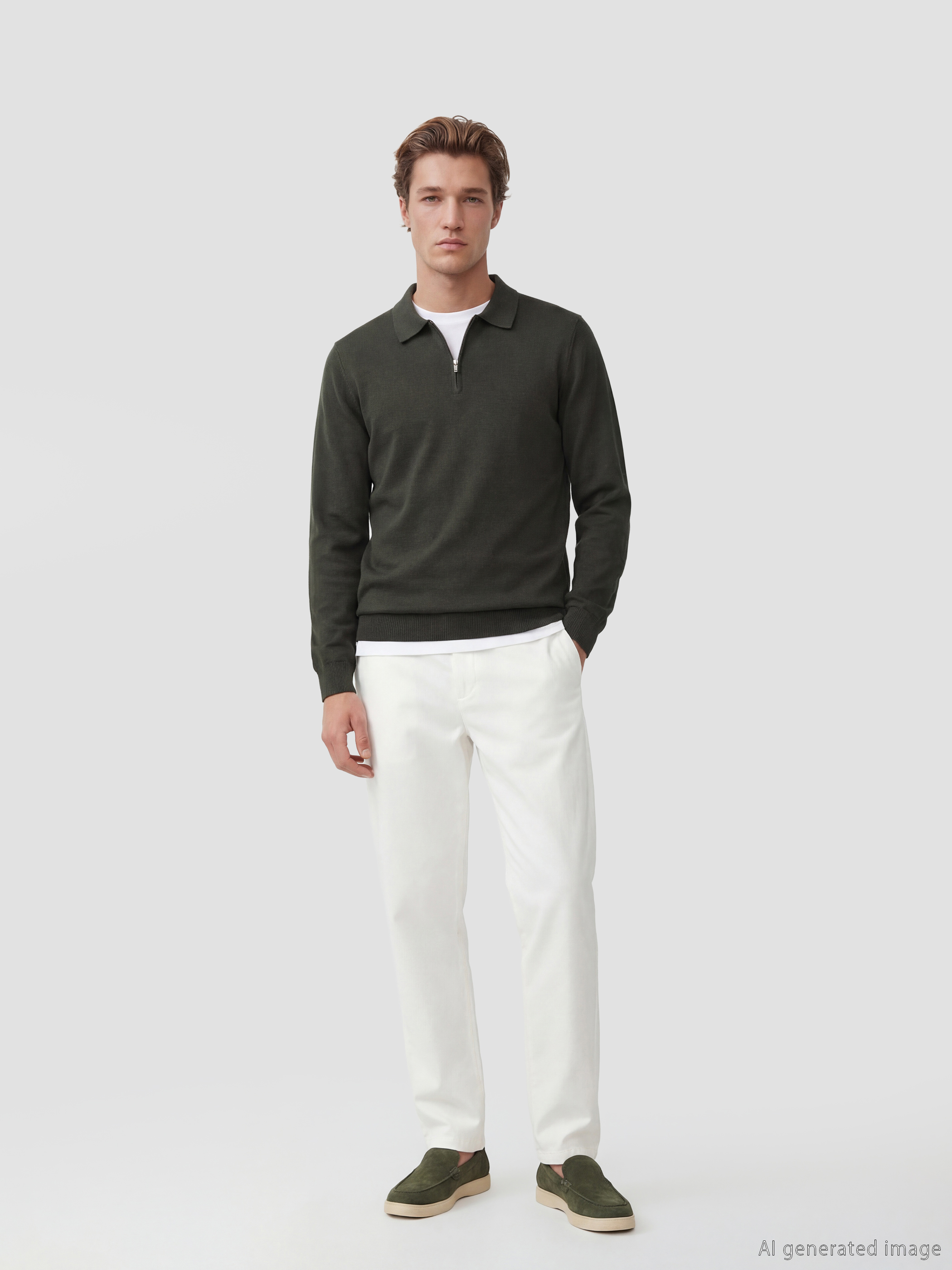 SOUTHBLUE Polo Yaka Erkek Triko Kazak görsel 2