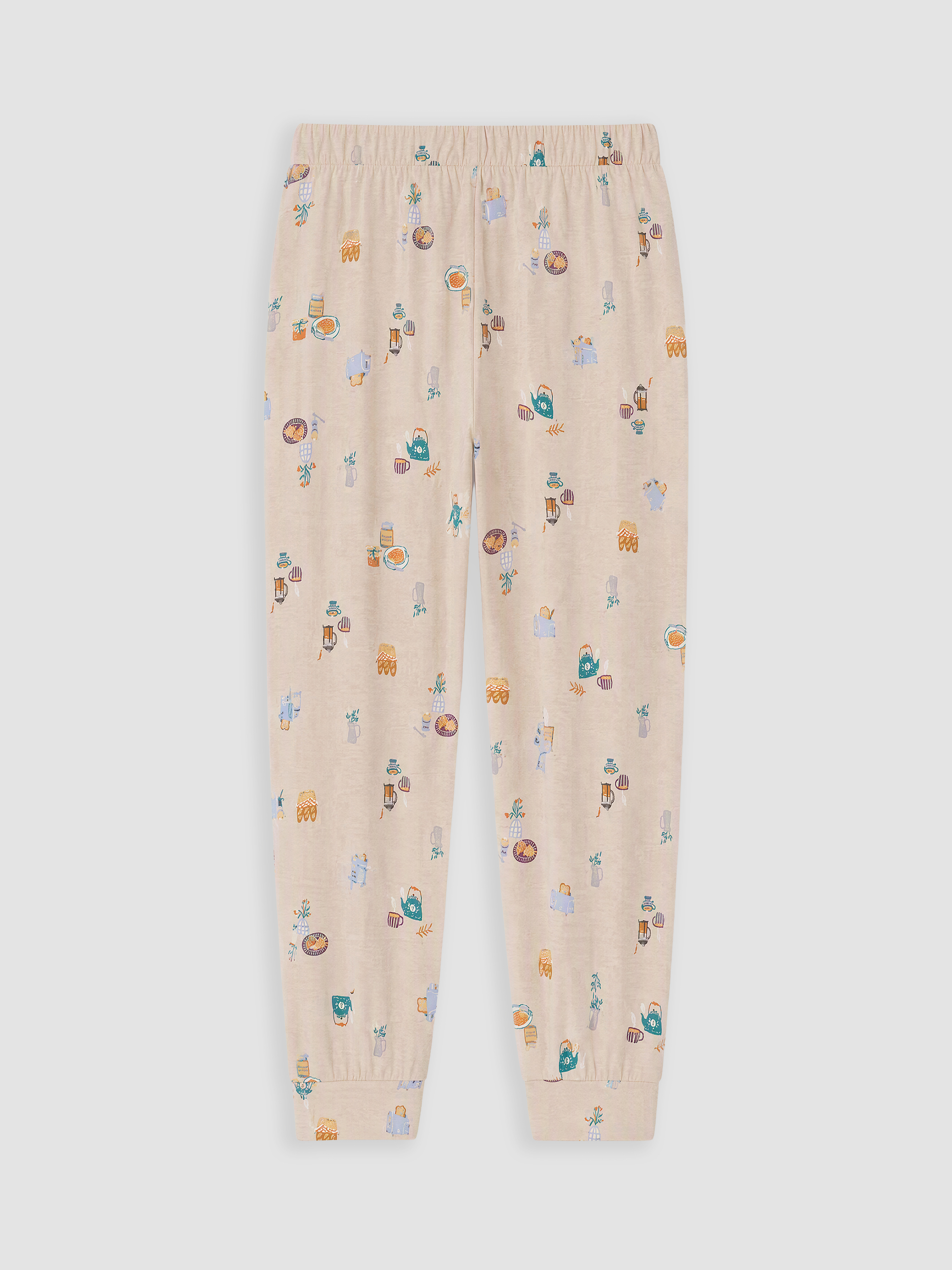 LCW DREAM Beli Lastikli Desenli Kadın Pijama Altı görsel 7