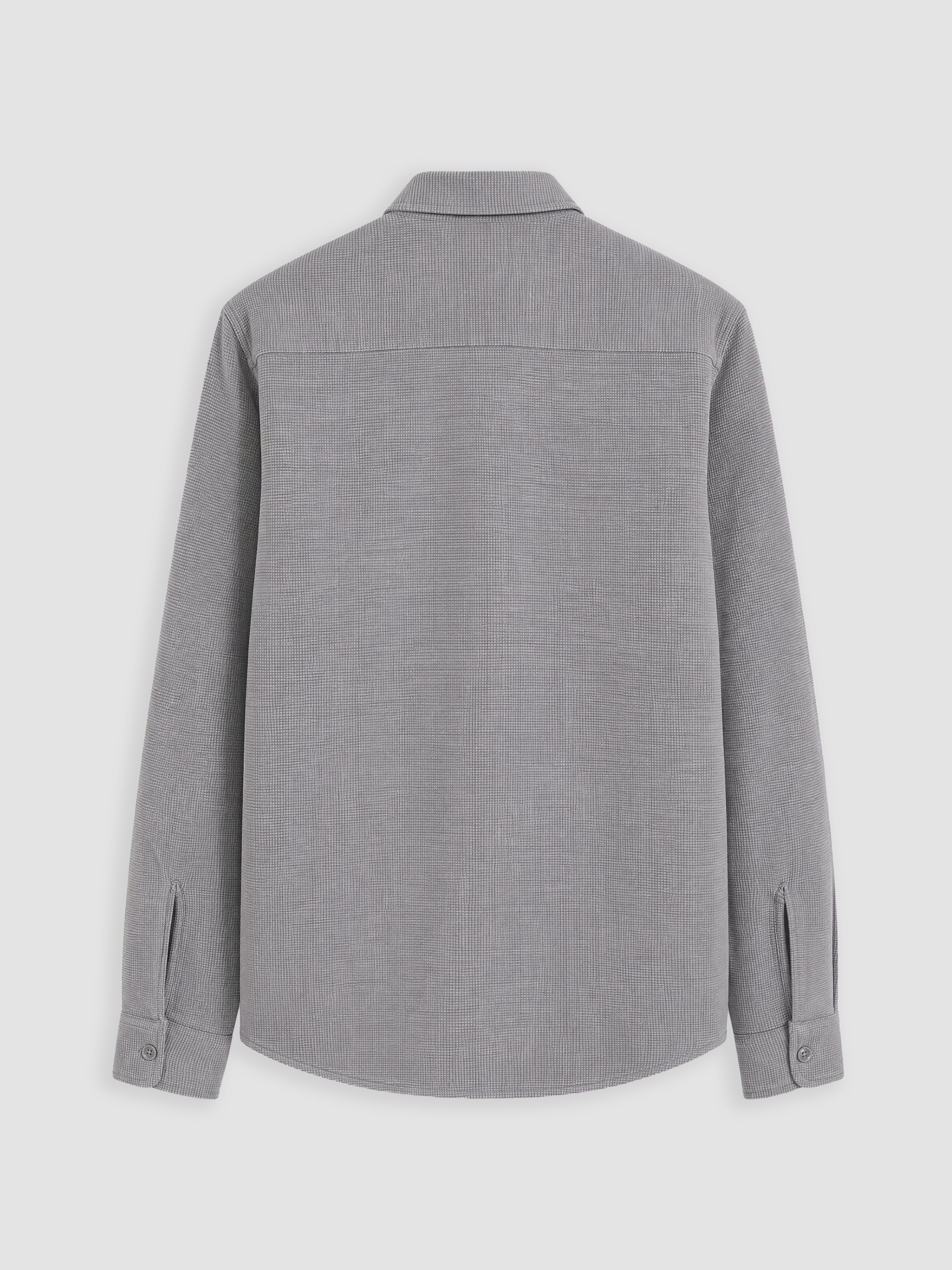 LCW Vision Slim Fit Dokulu Erkek Gömlek görsel 3