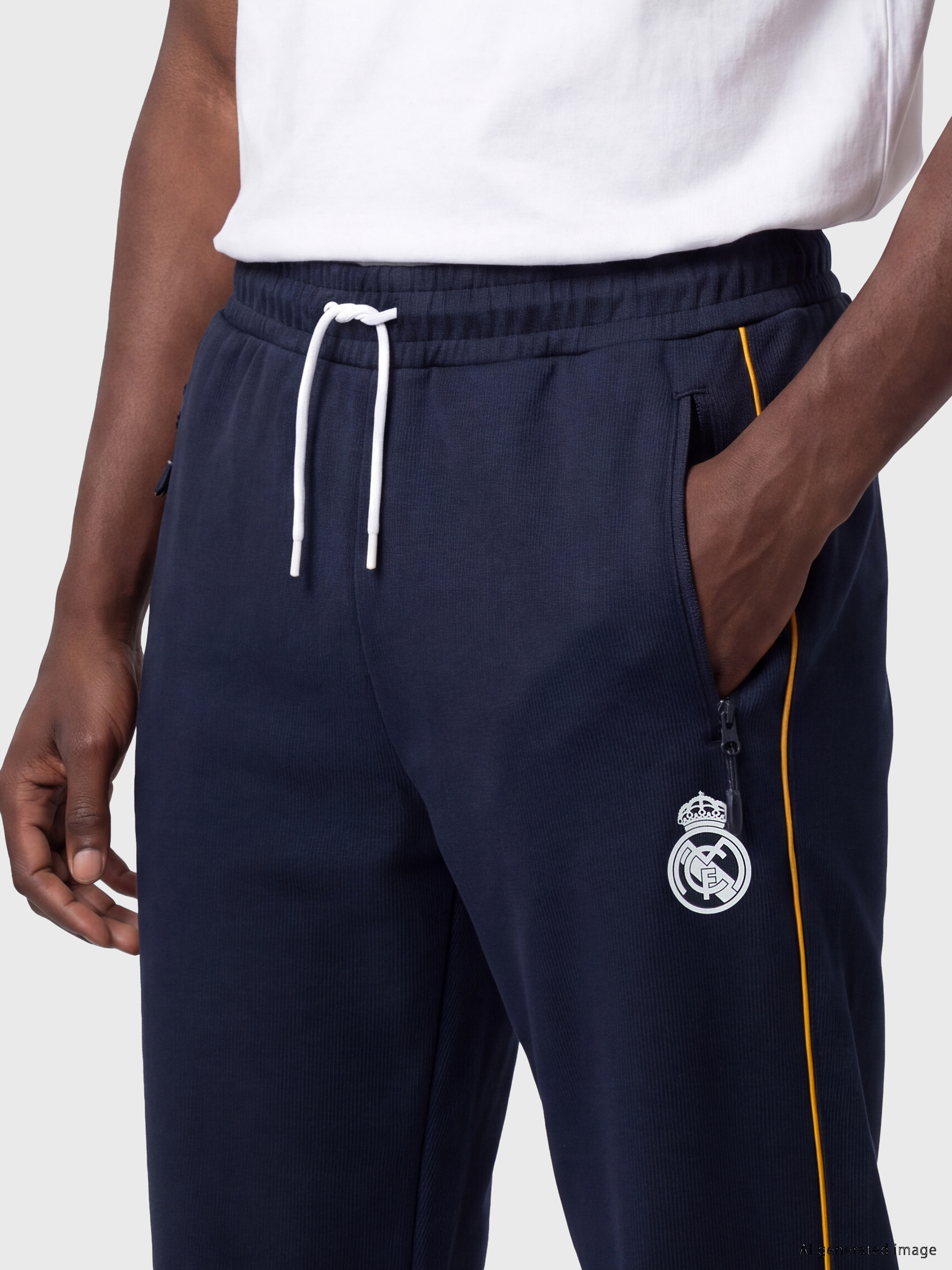 XSIDE ACTIVE Loose Fit Real Madrid Baskılı Erkek Eşofman Altı görsel 3
