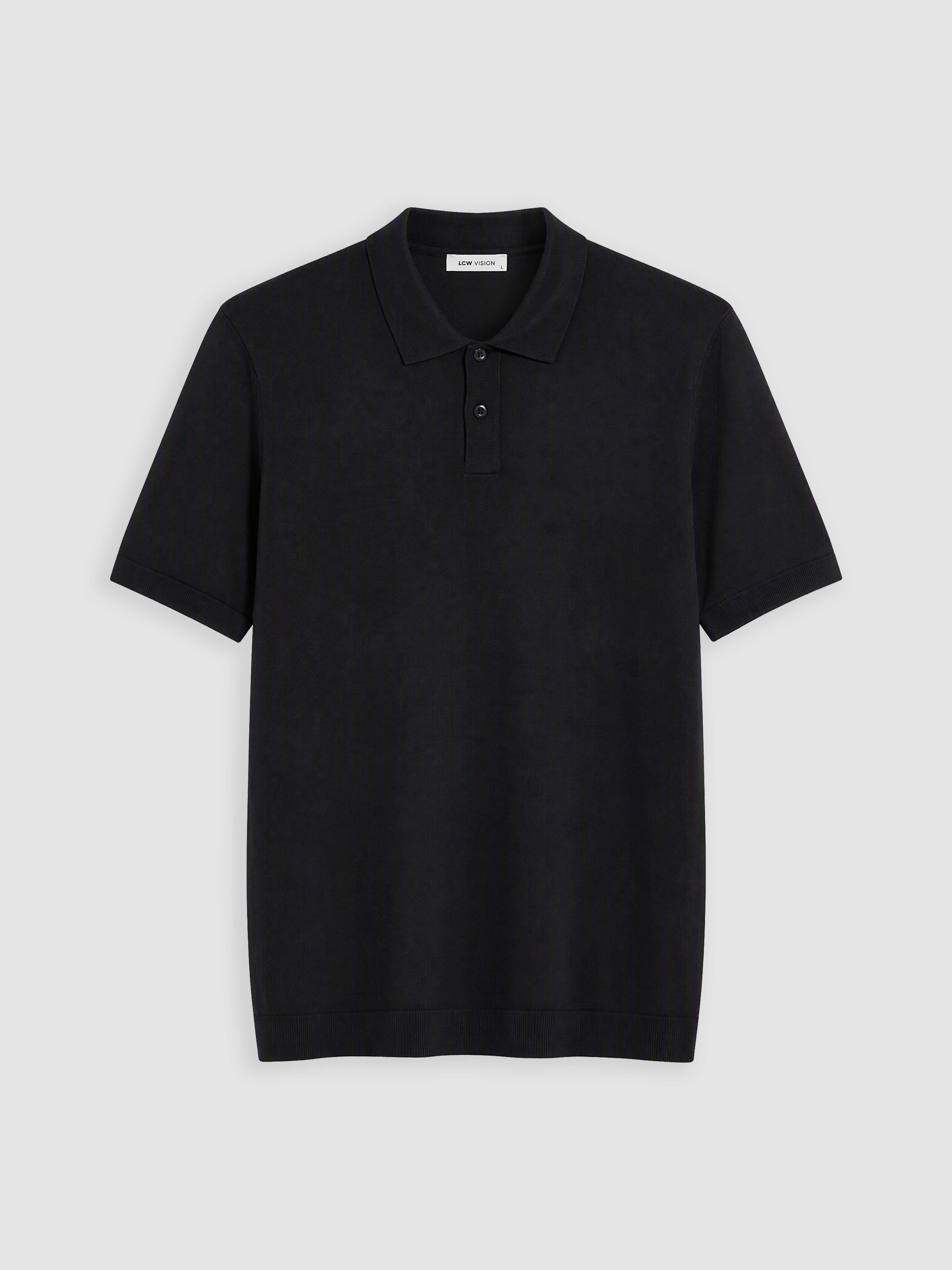 LCW Vision Polo Yaka Erkek Triko Tişört görsel 5