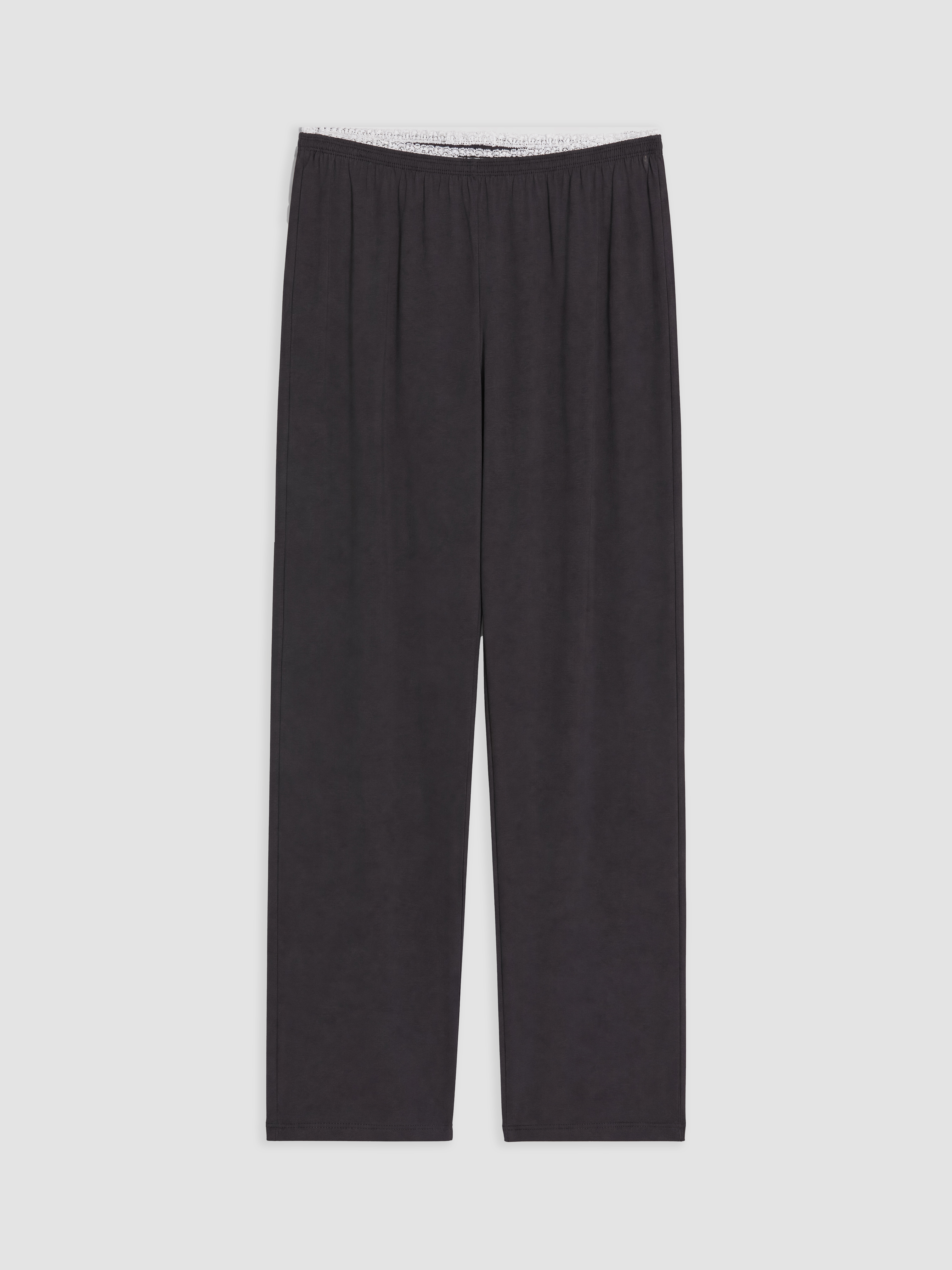 LCW DREAM Bisiklet Yaka Baskılı Kadın Pijama Takımı görsel 8