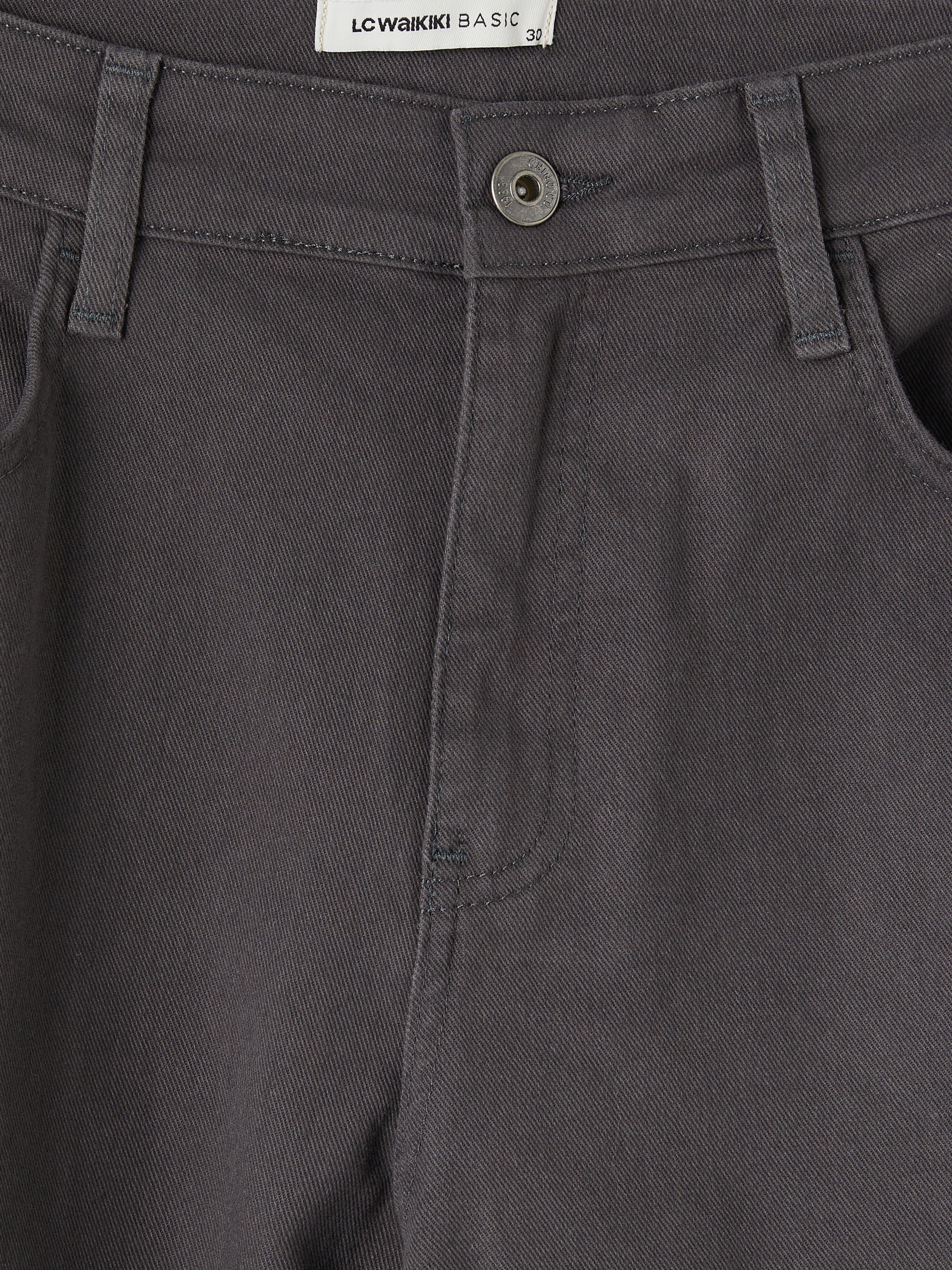 LCWAIKIKI Classic Regular Fit Gabardin Erkek Chino Pantolon görsel 6