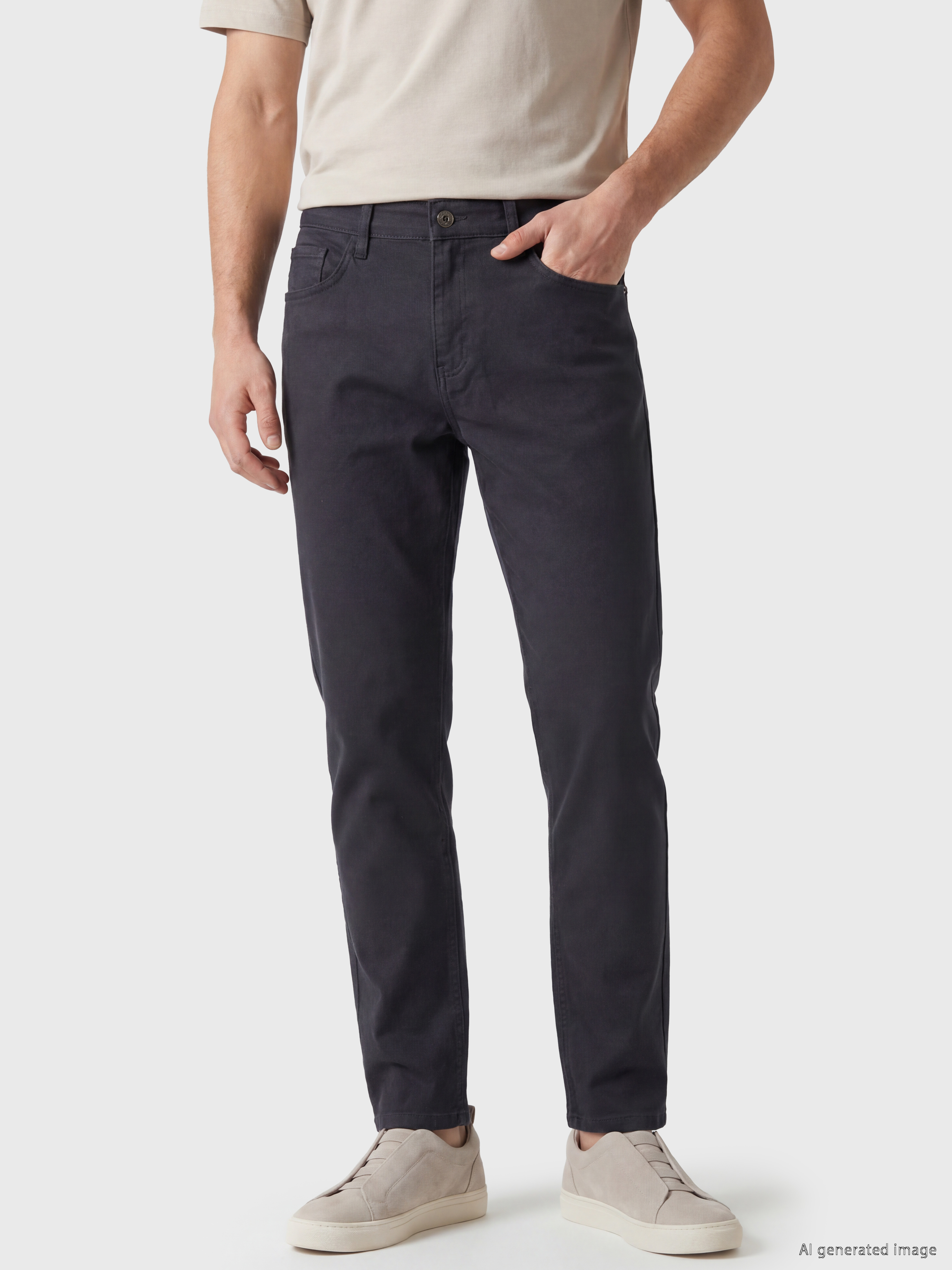 LCWAIKIKI Classic Regular Fit Gabardin Erkek Chino Pantolon