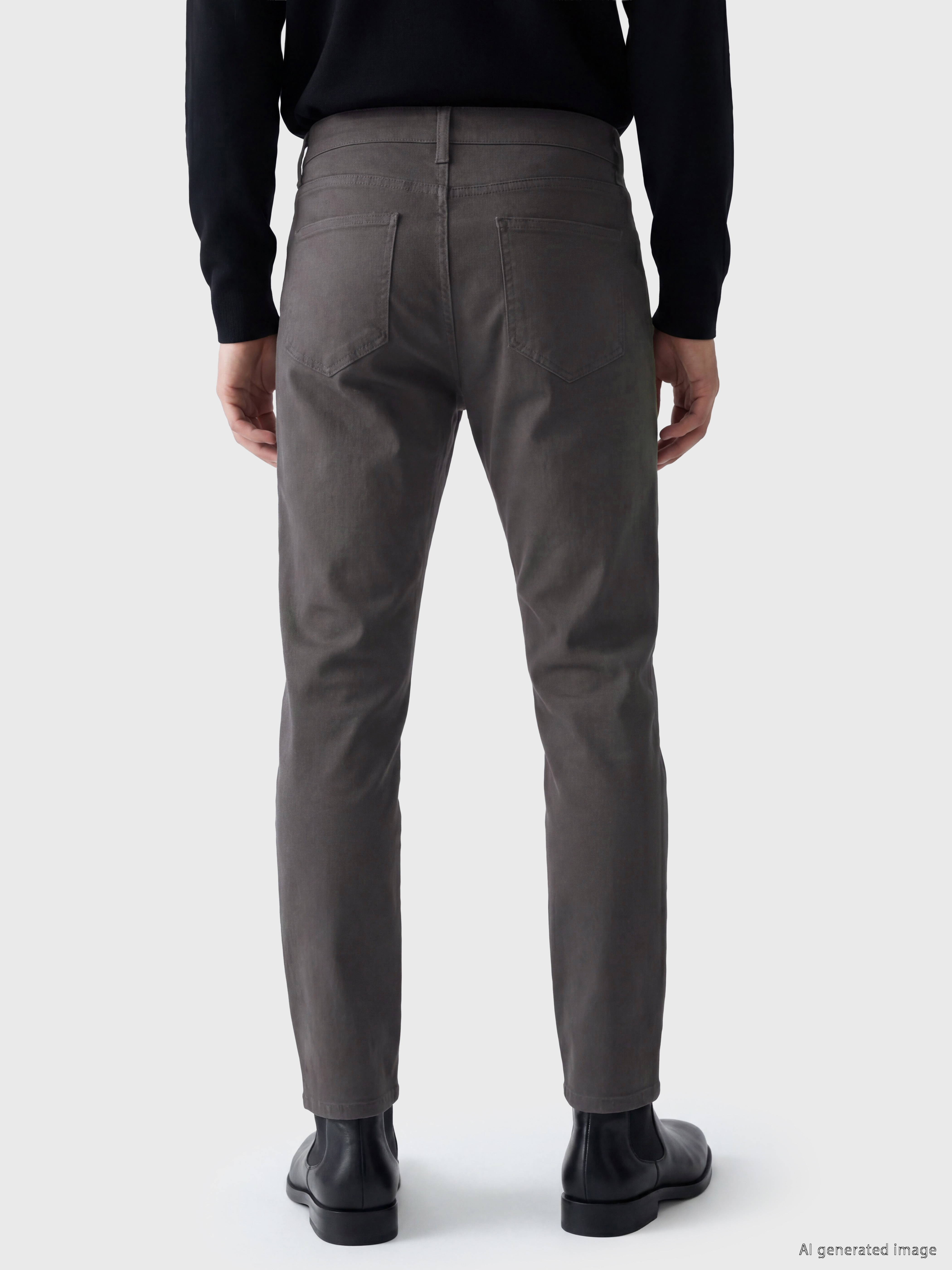 LCWAIKIKI Classic Regular Fit Gabardin Erkek Chino Pantolon görsel 4
