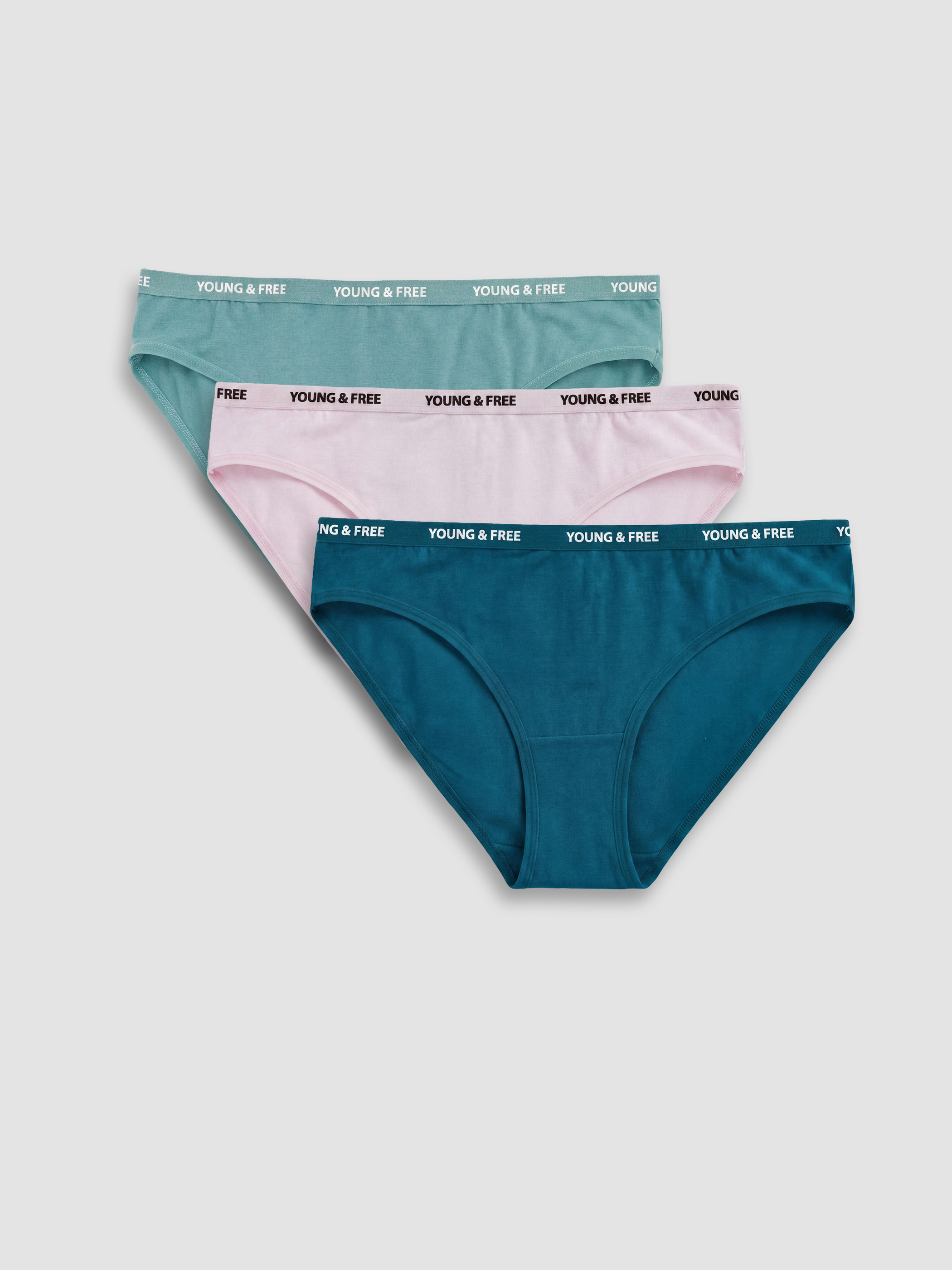LCW Young Baskılı Bikini Külot 3'lü