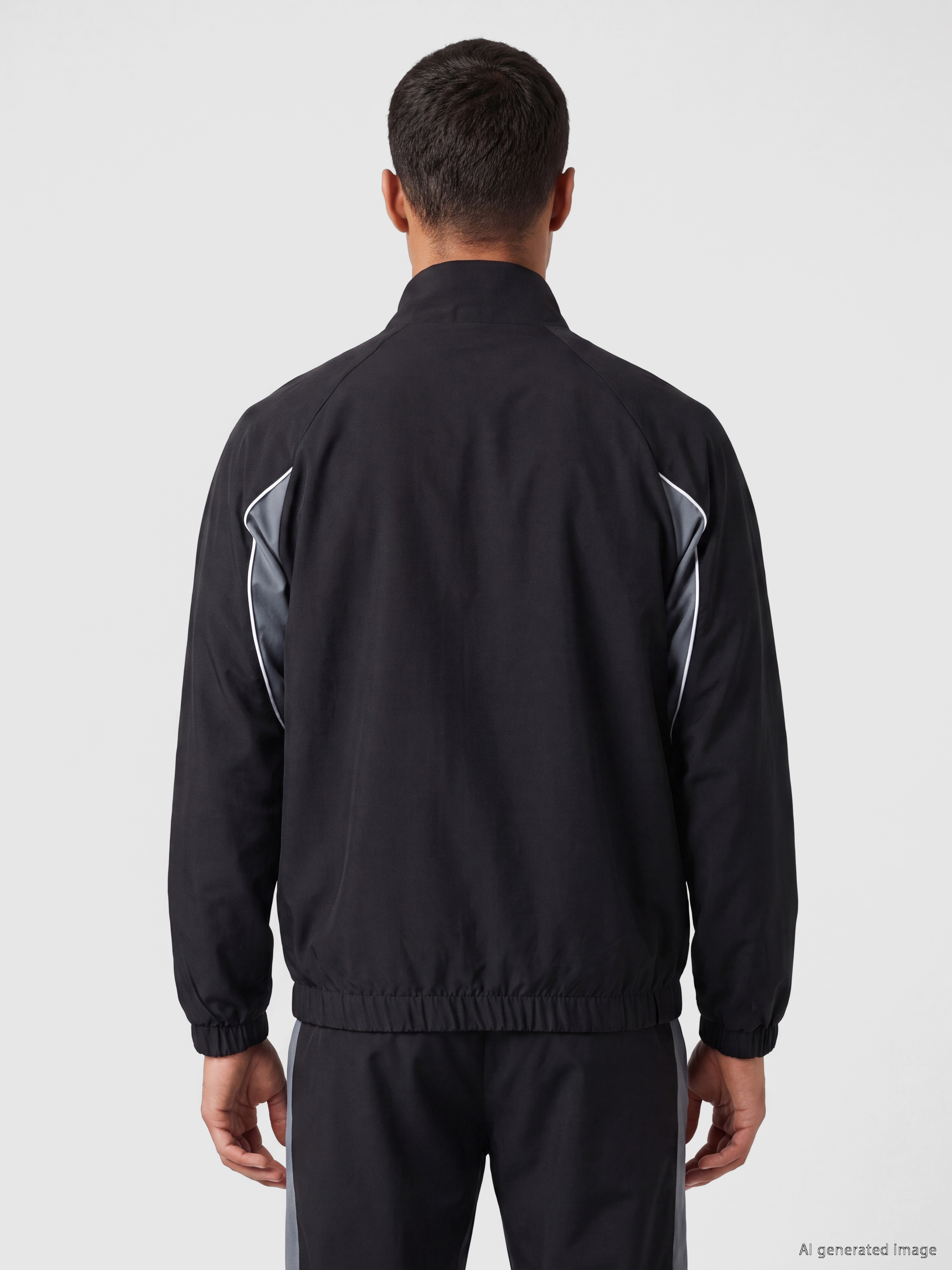 XSIDE ACTIVE Dik Yaka Renk Bloklu Erkek Fermuarlı Sweatshirt görsel 4