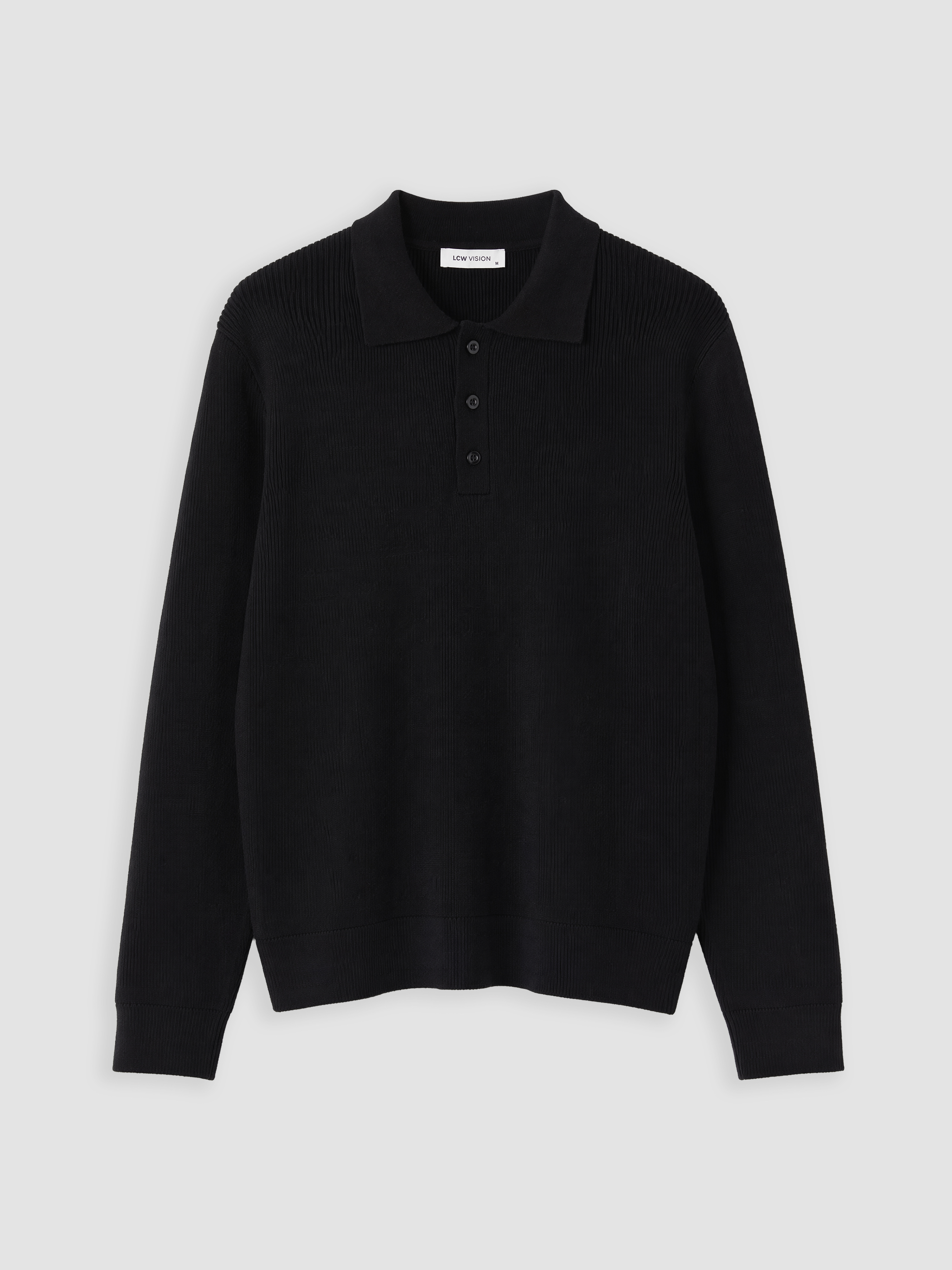 LCW Vision Polo Yaka Erkek Triko Kazak görsel 5