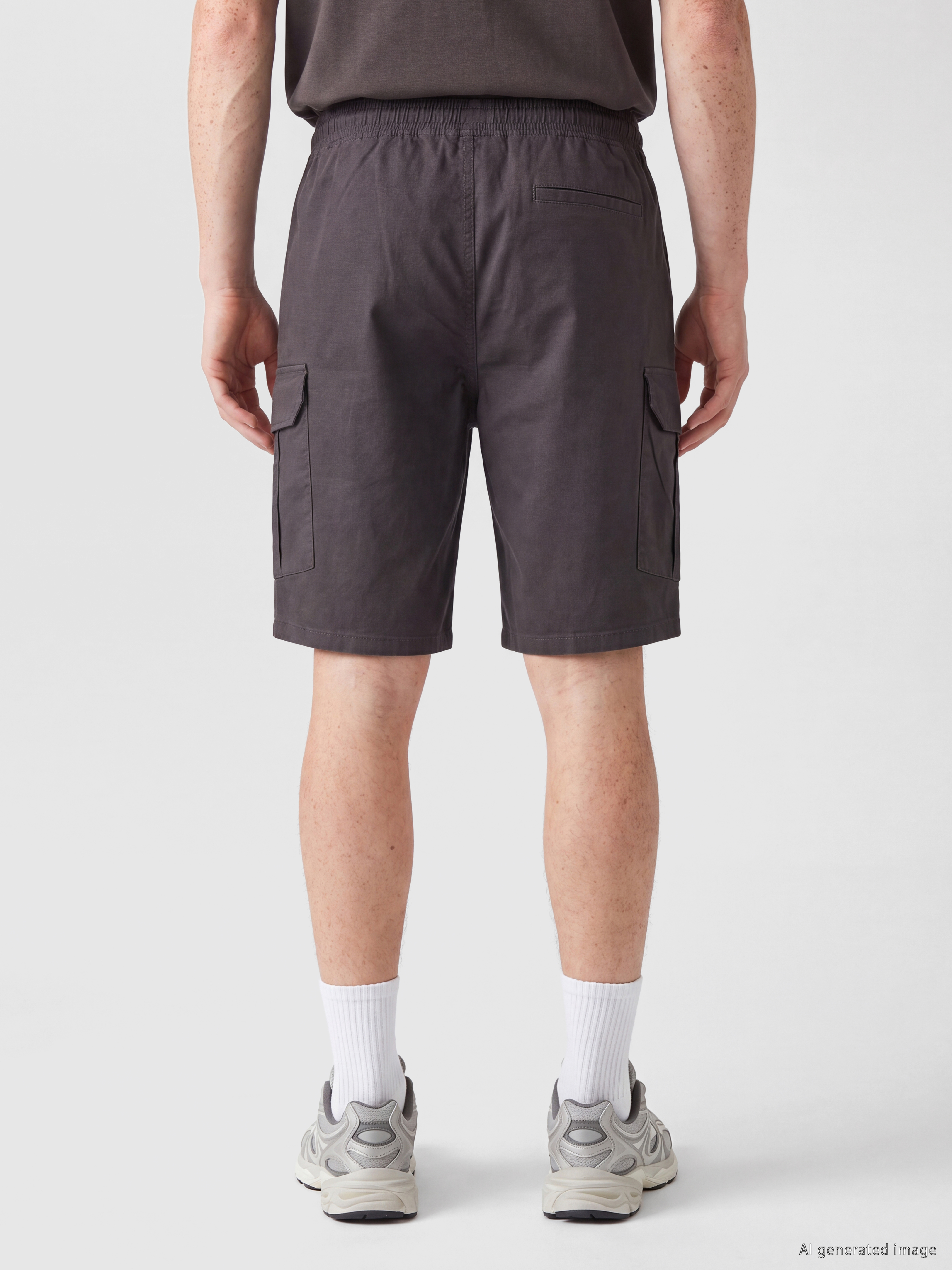 XSIDE Regular Fit Gabardin Erkek Kargo Şort görsel 4