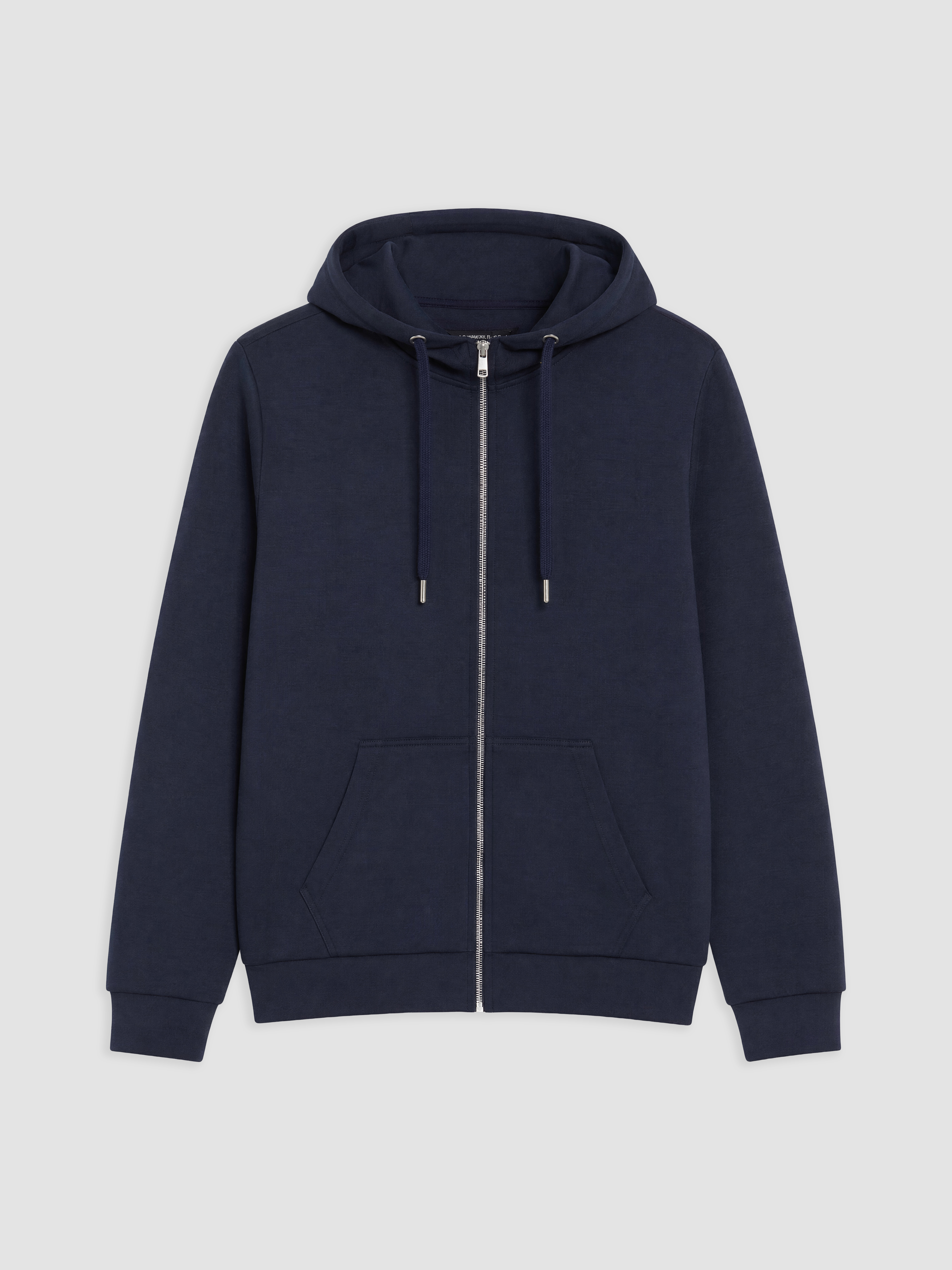 LCWAIKIKI Classic Kapüşonlu Erkek Fermuarlı Sweatshirt görsel 4