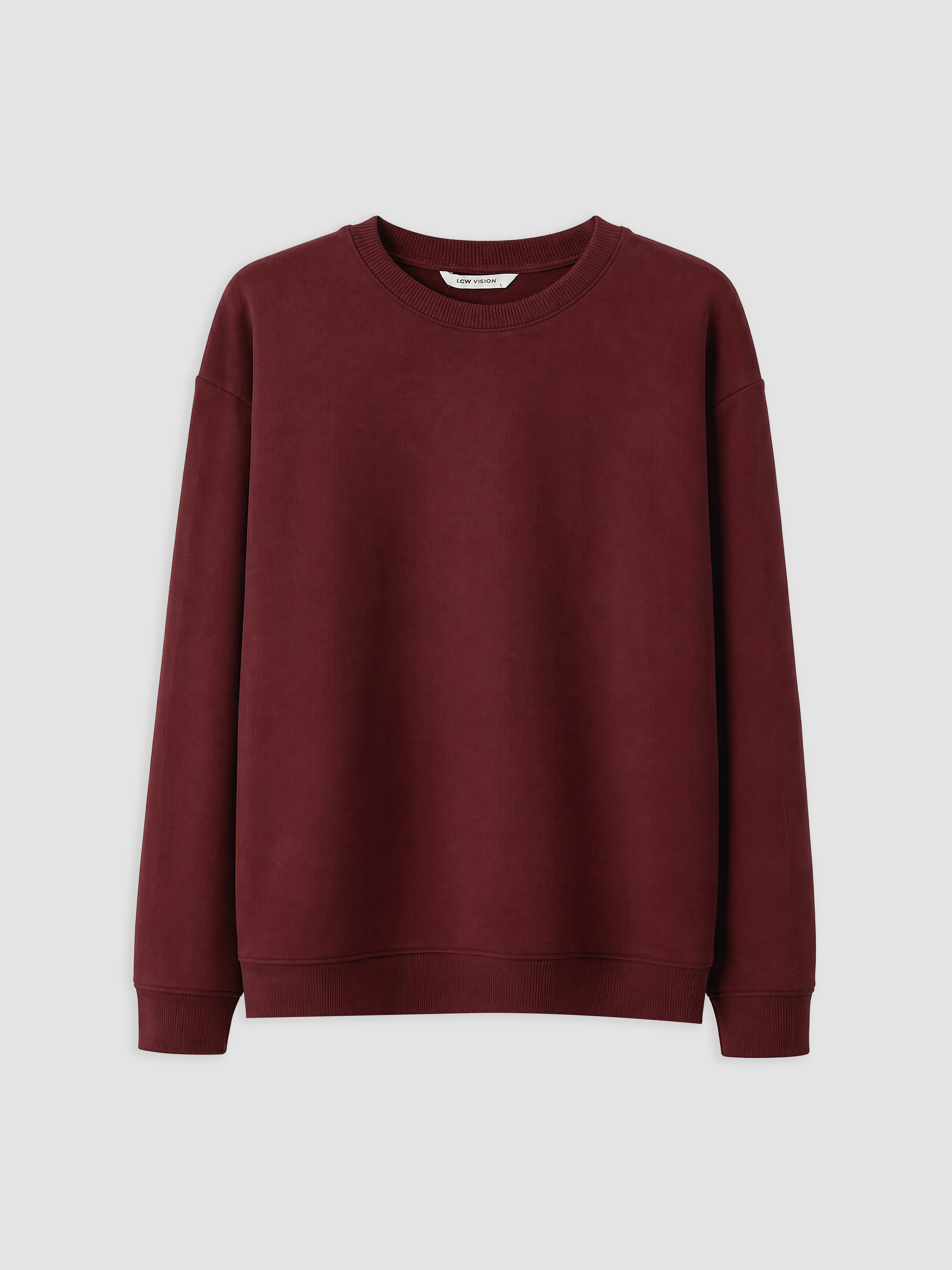 LCW Vision Bisiklet Yaka Erkek Sweatshirt görsel 3