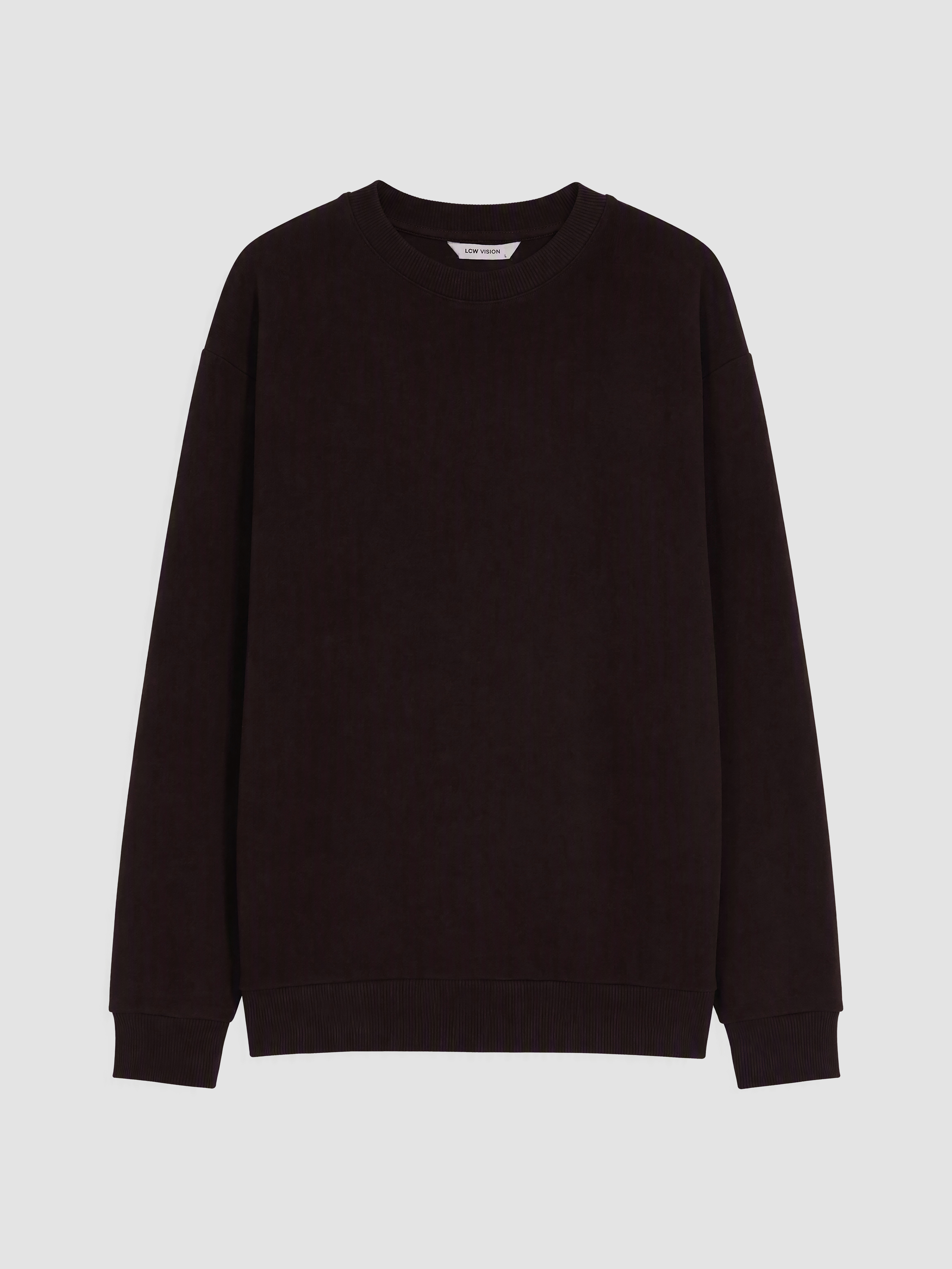 LCW Vision Bisiklet Yaka Erkek Sweatshirt görsel 4