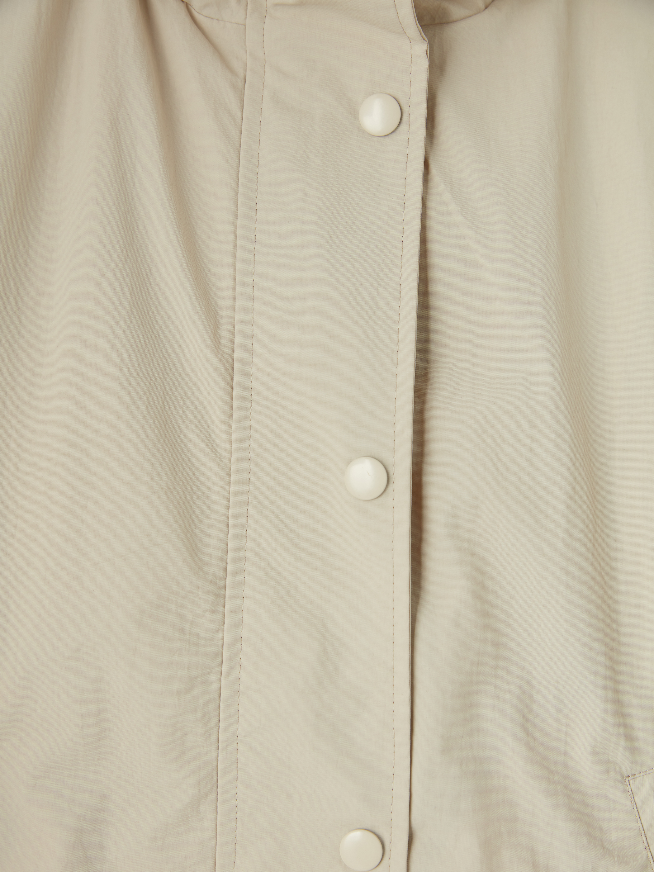 LCW Modest Kapüşonlu Oversize Kadın Yağmurluk görsel 8