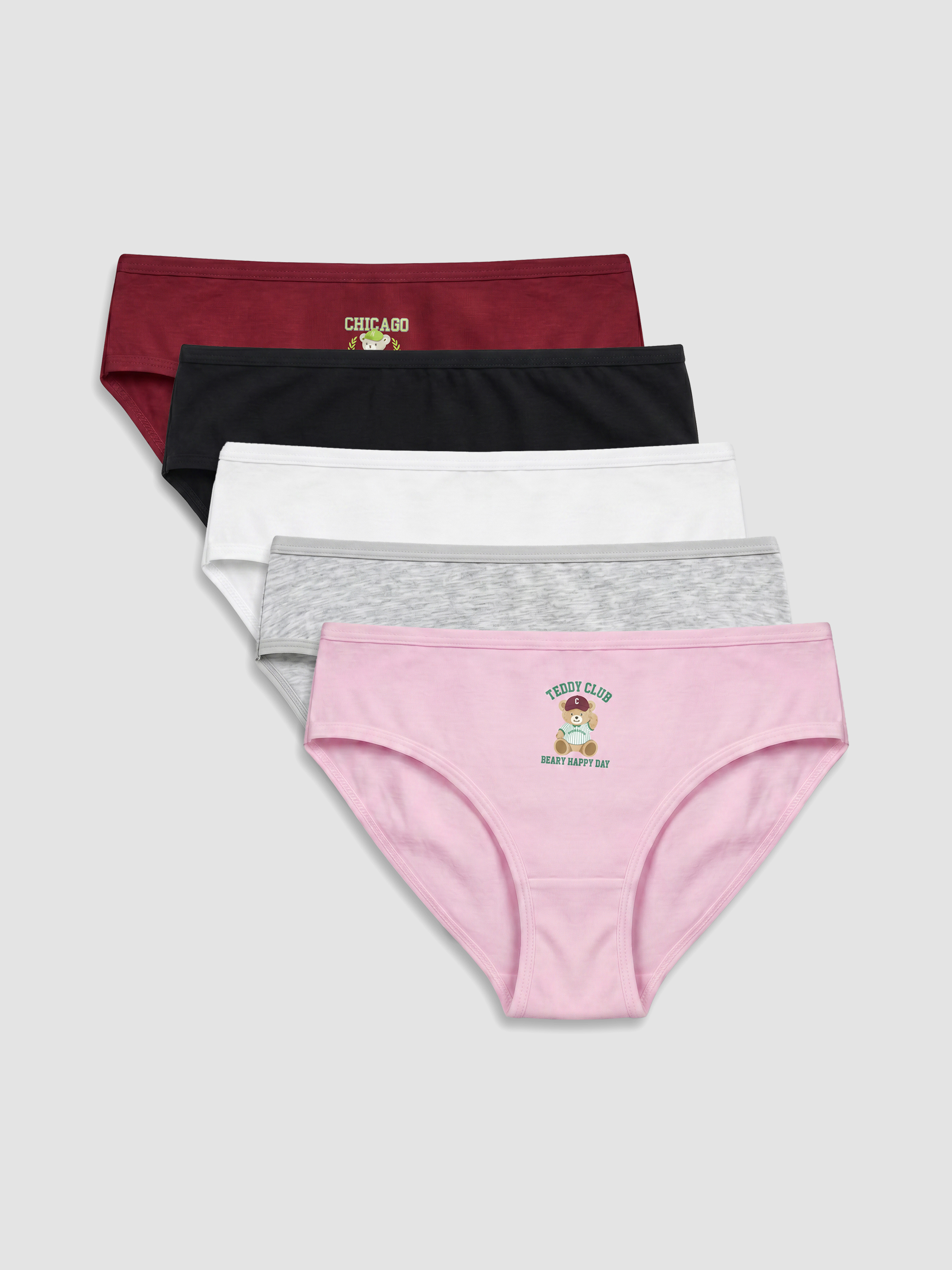LCW Young Baskılı Bikini Külot 5'li